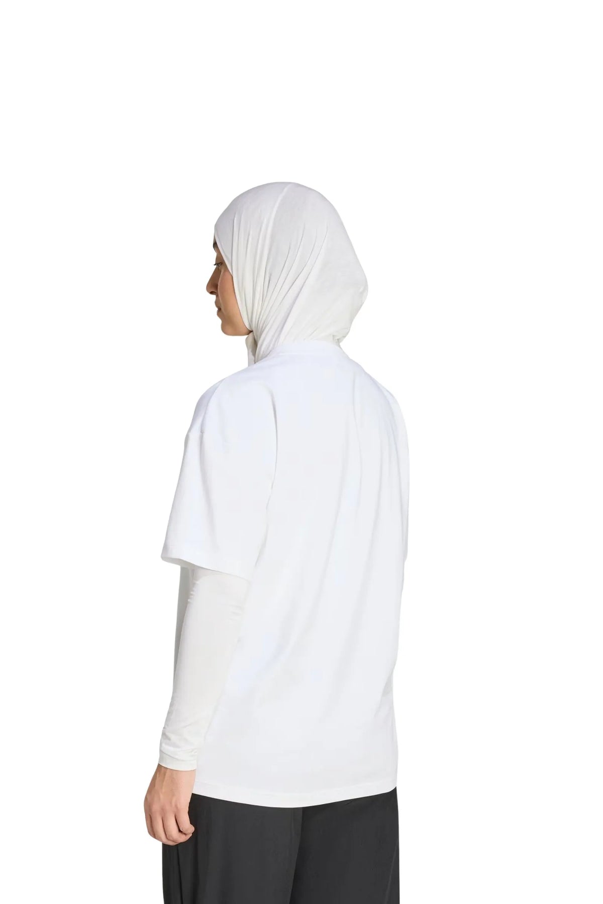 Maice adidas camiseta oversized logo power essentials workout KE8524