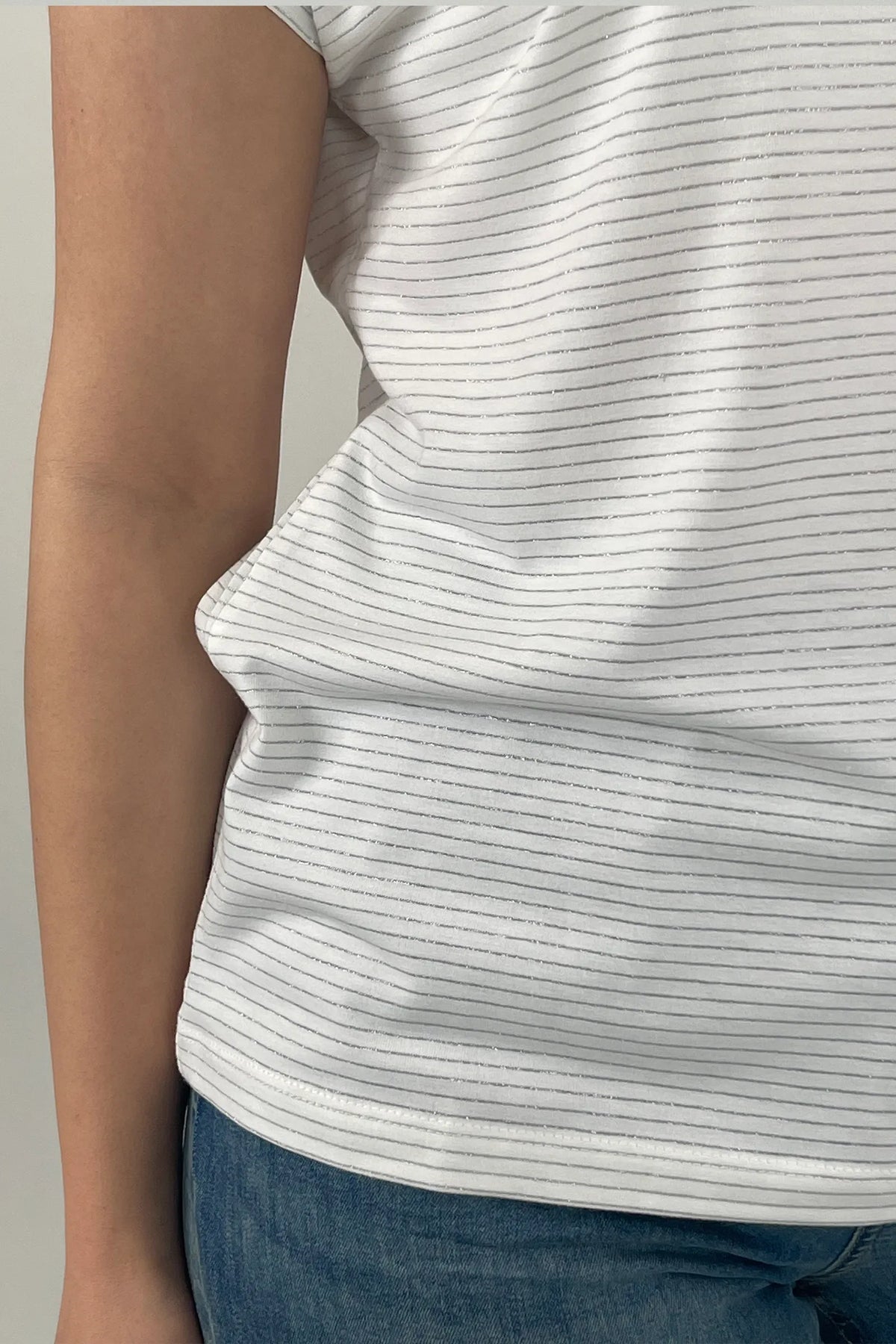 Maice silver line tee