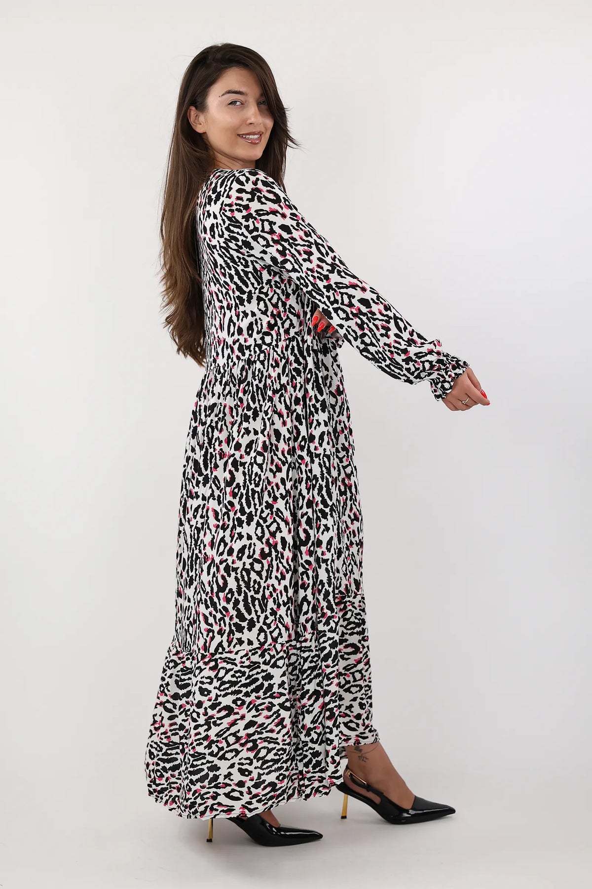 Fustan animal print