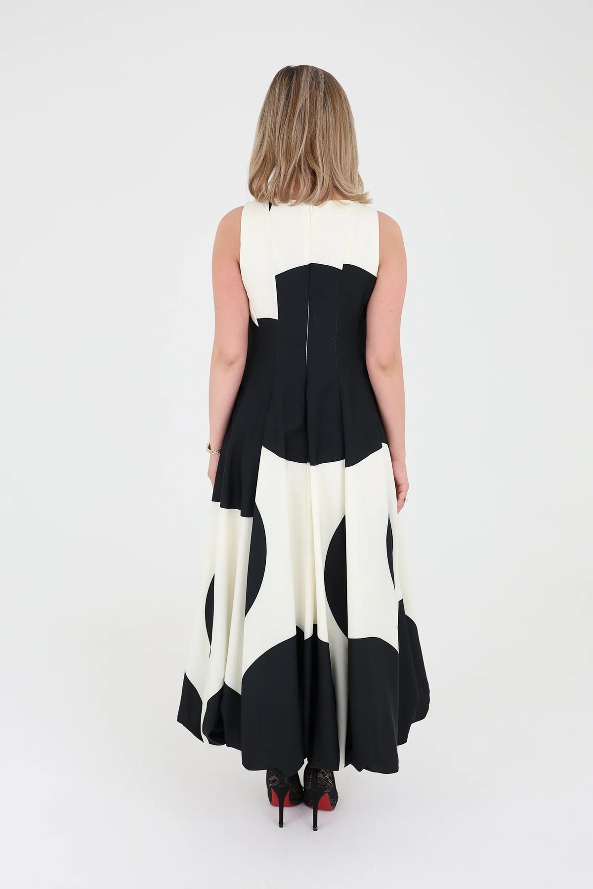 Fustan colorblock