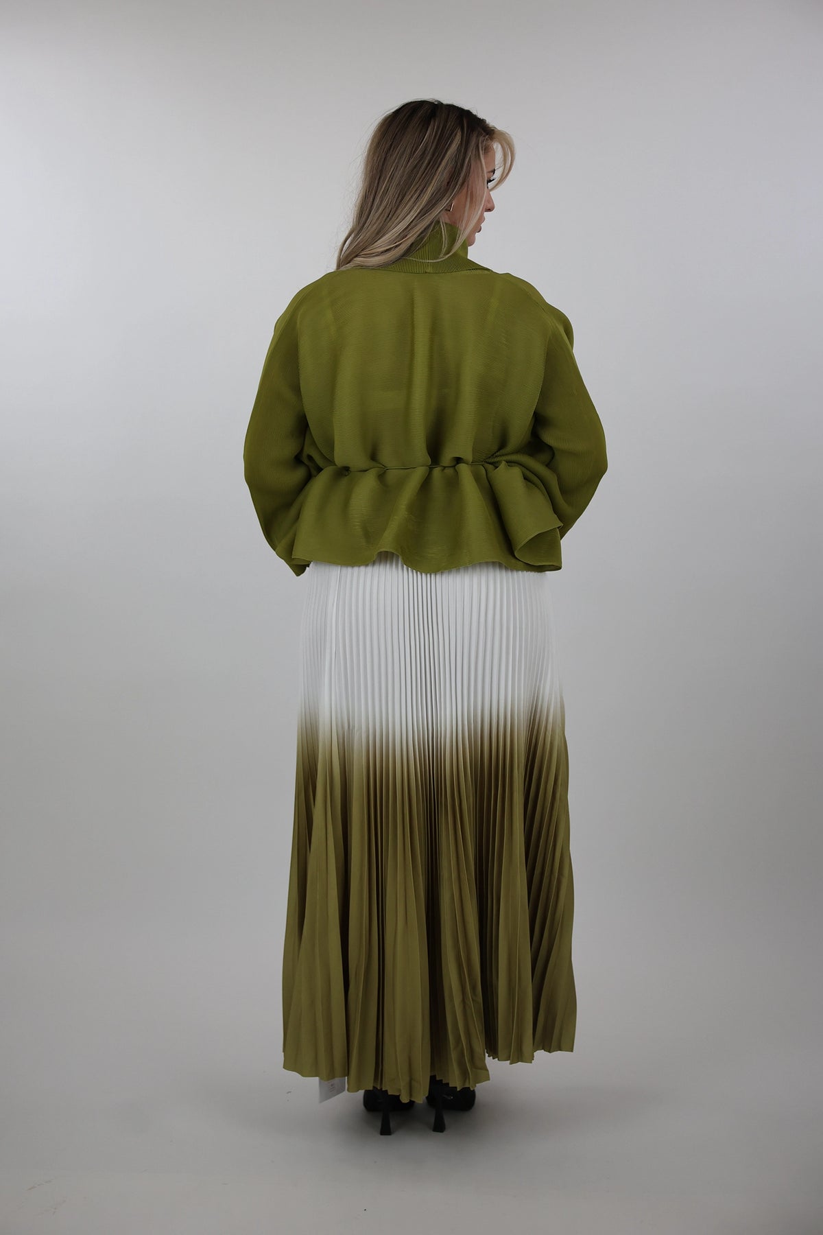 Set pleated skirt & top