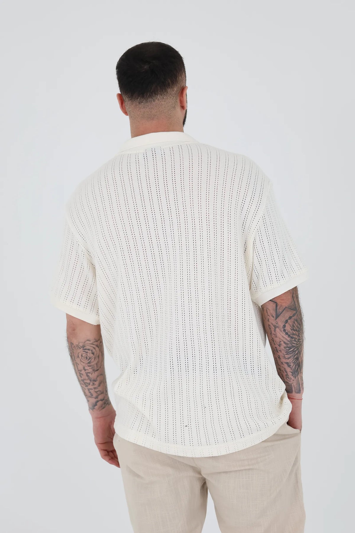 Maice knitted polo