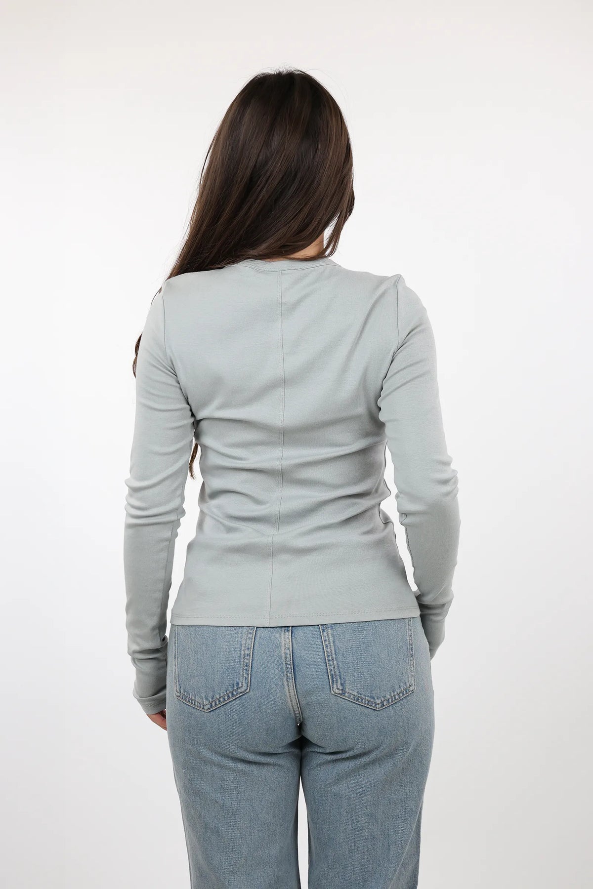 Bluze basic slim fit