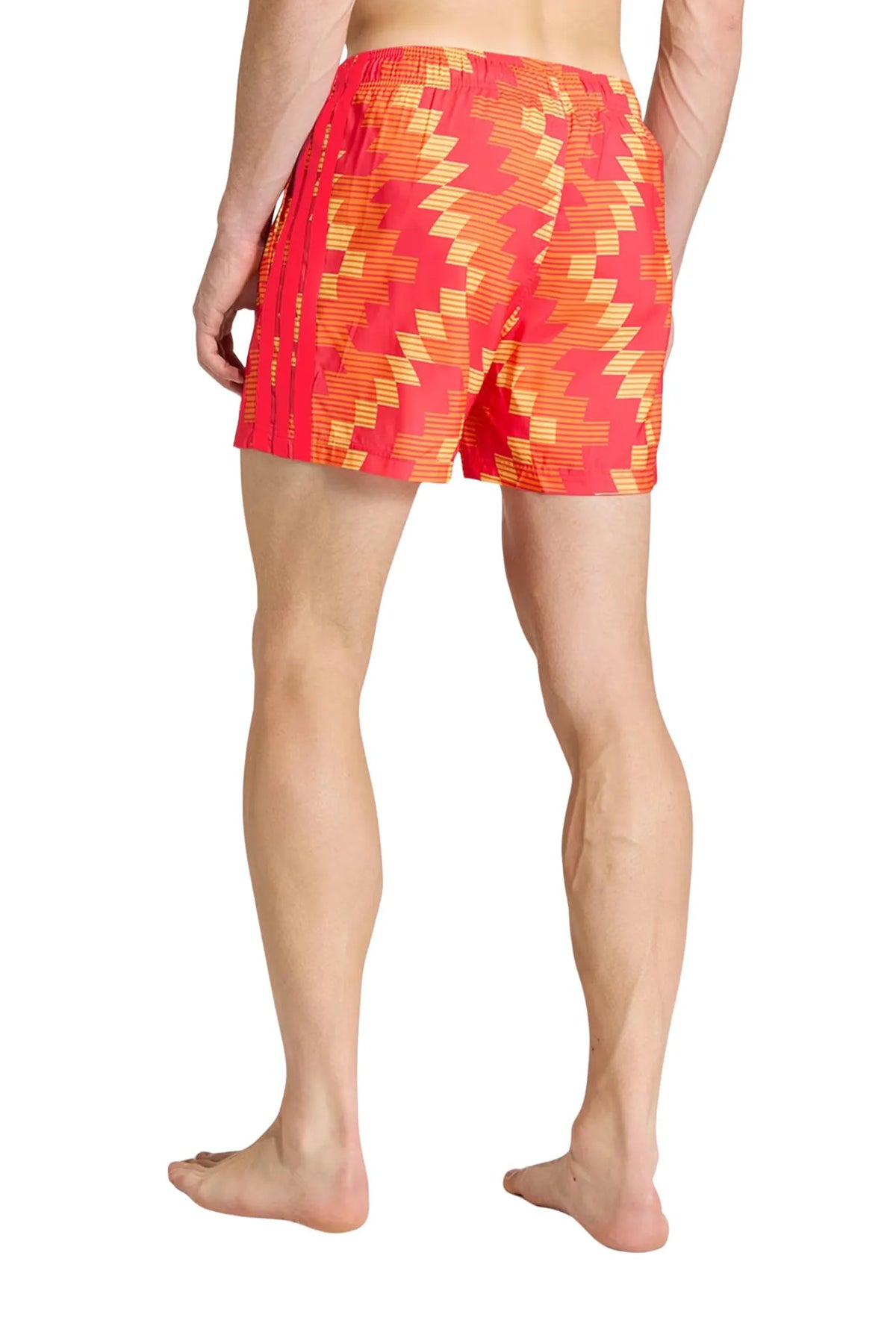Shorce adidas soccer-inspired graphic swim JY9164.