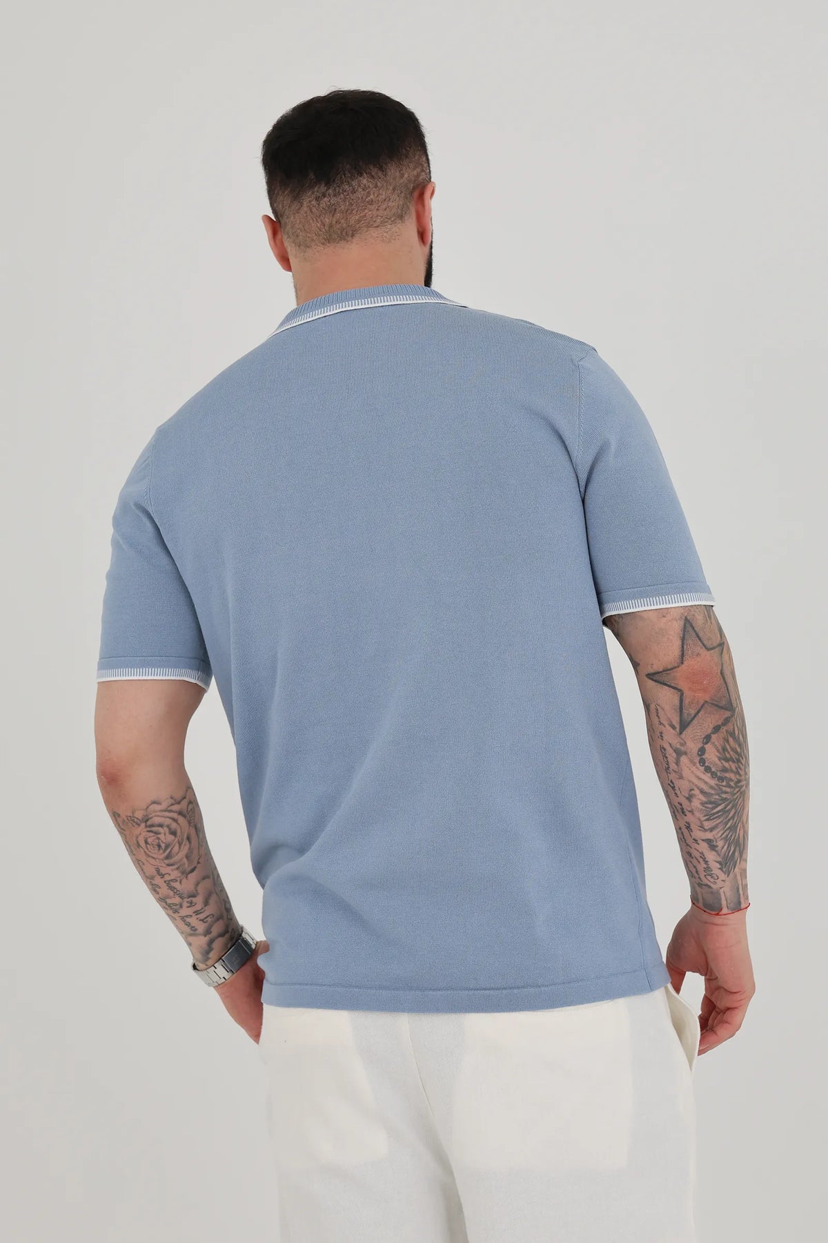 Maice tipped collar