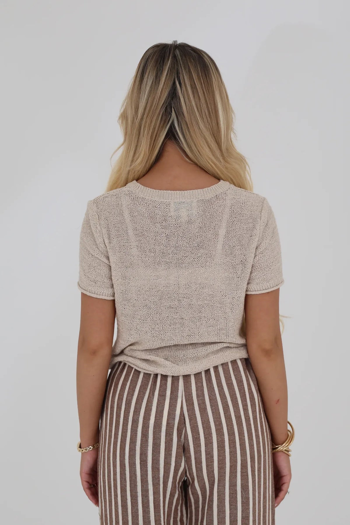 Maice open knit
