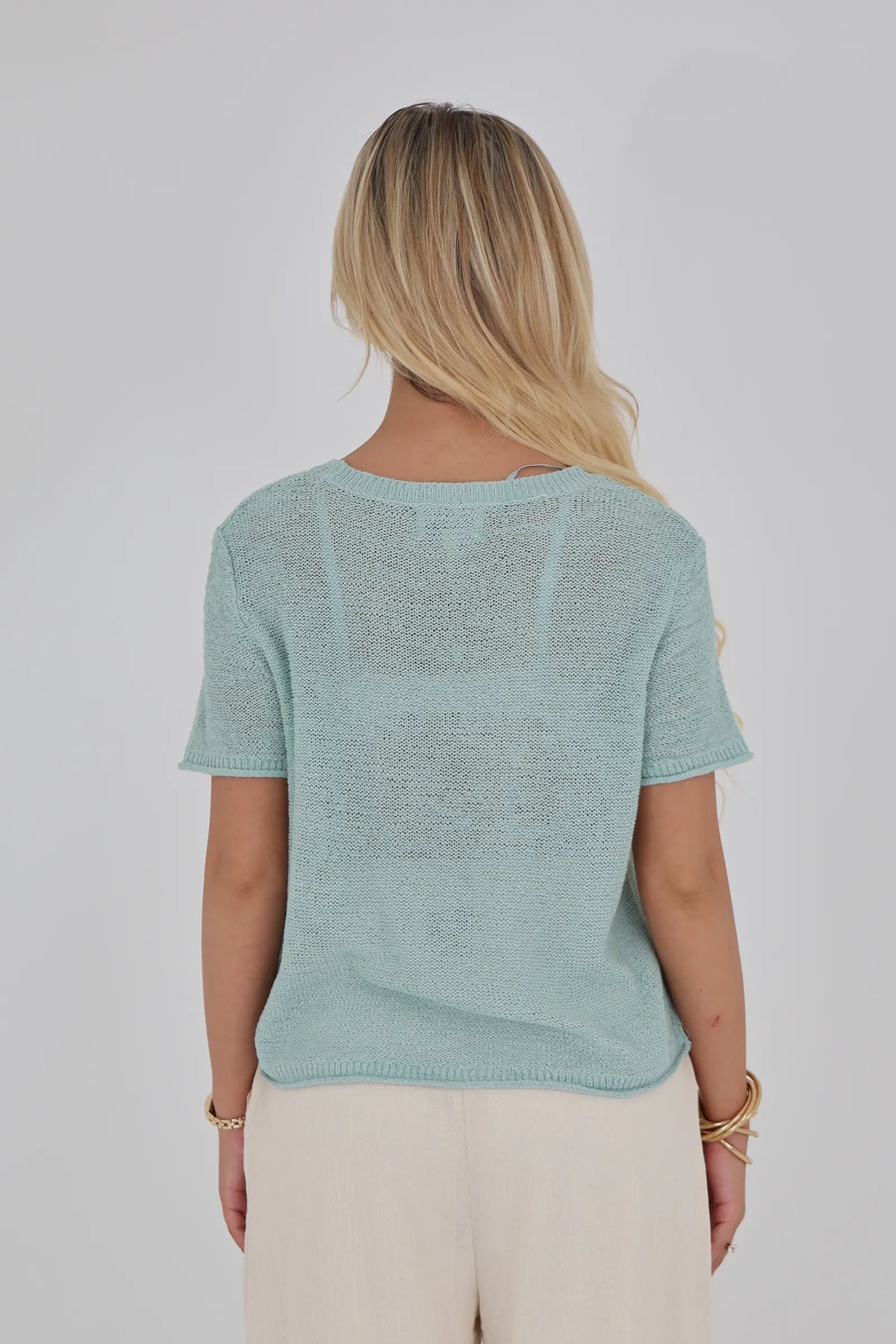 Maice open knit