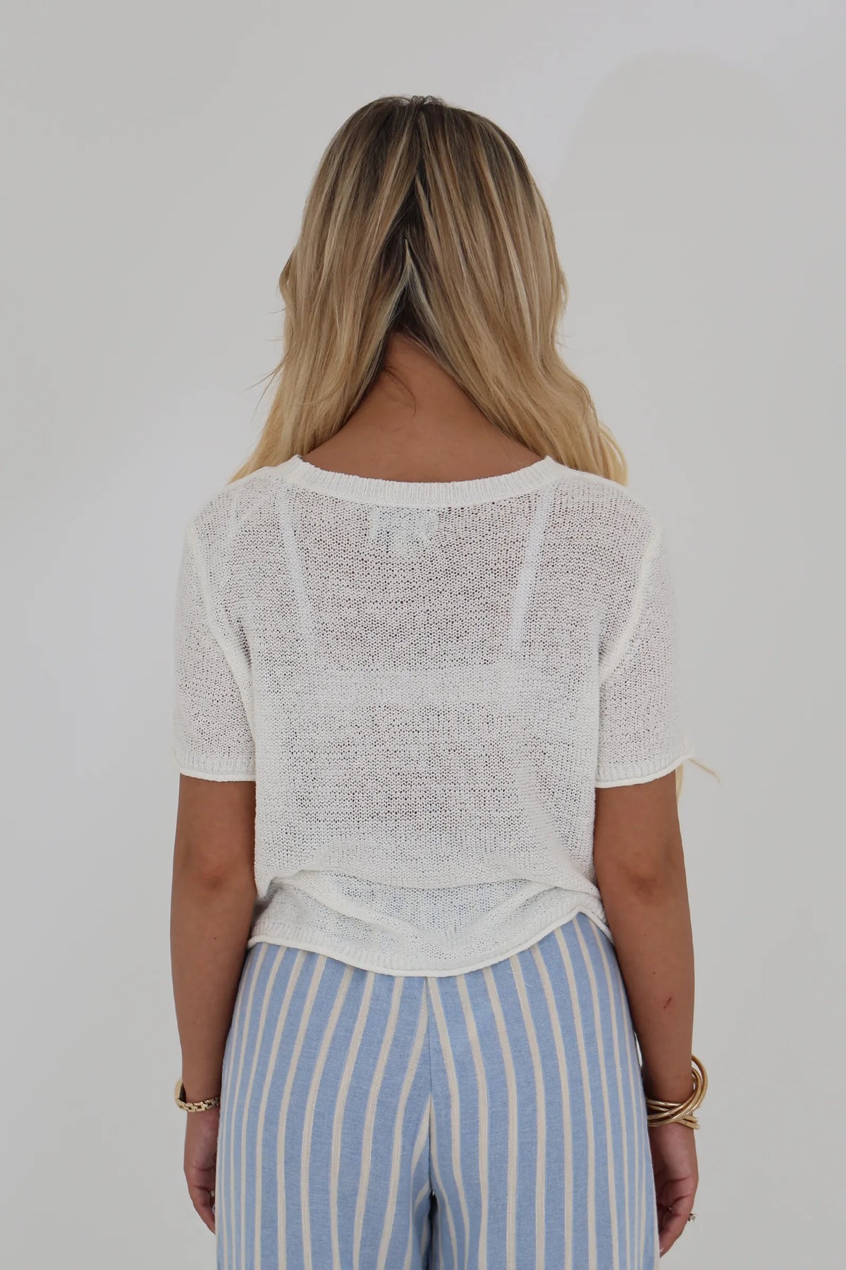 Maice open knit