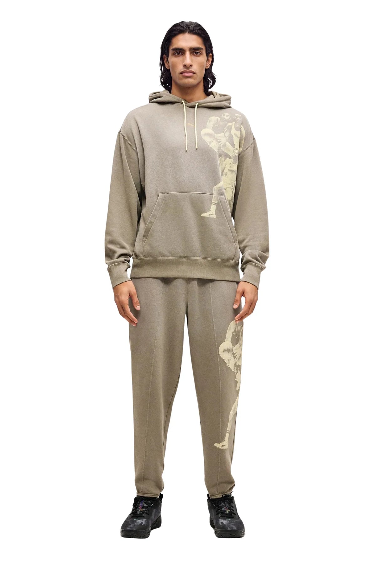 Trenerka puma memory lane sweatpants 637537-01