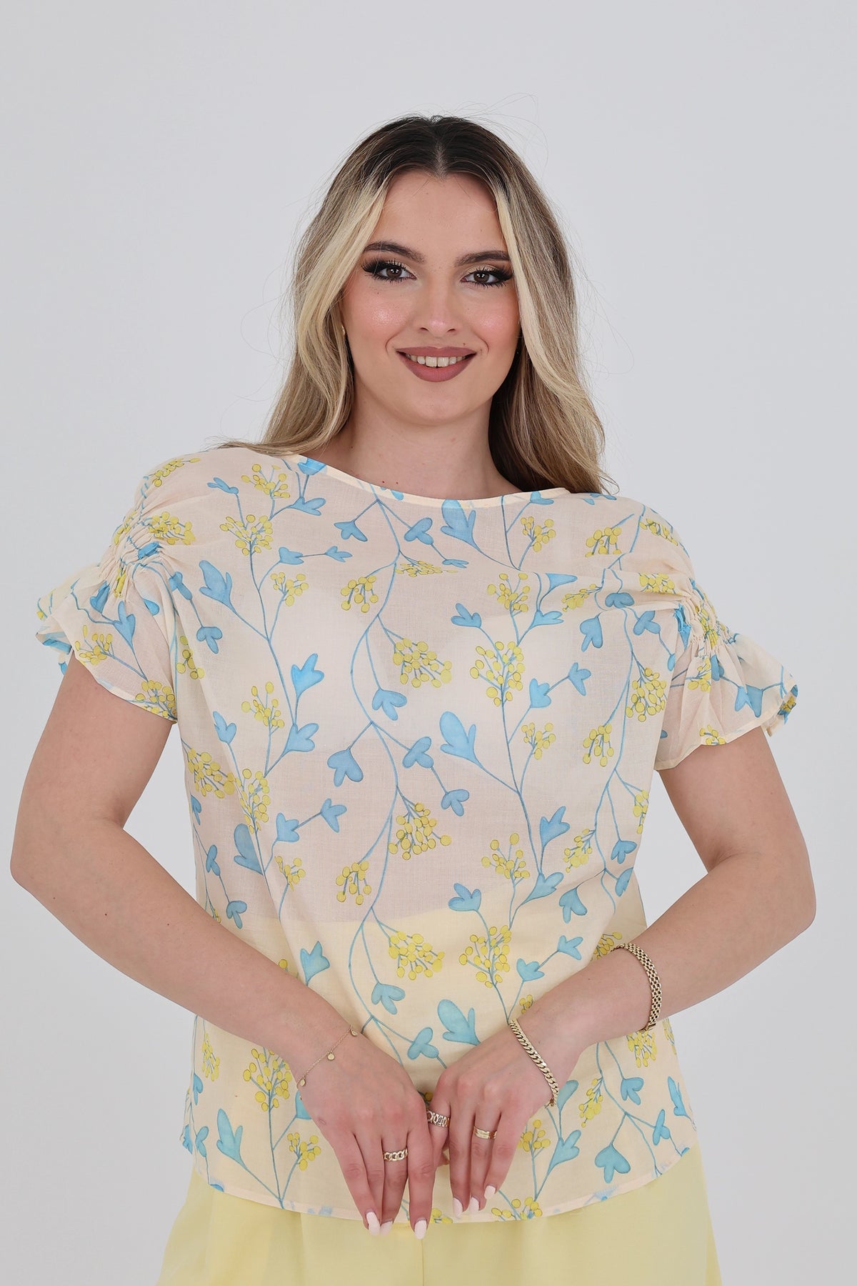 Maice floral short sleeve