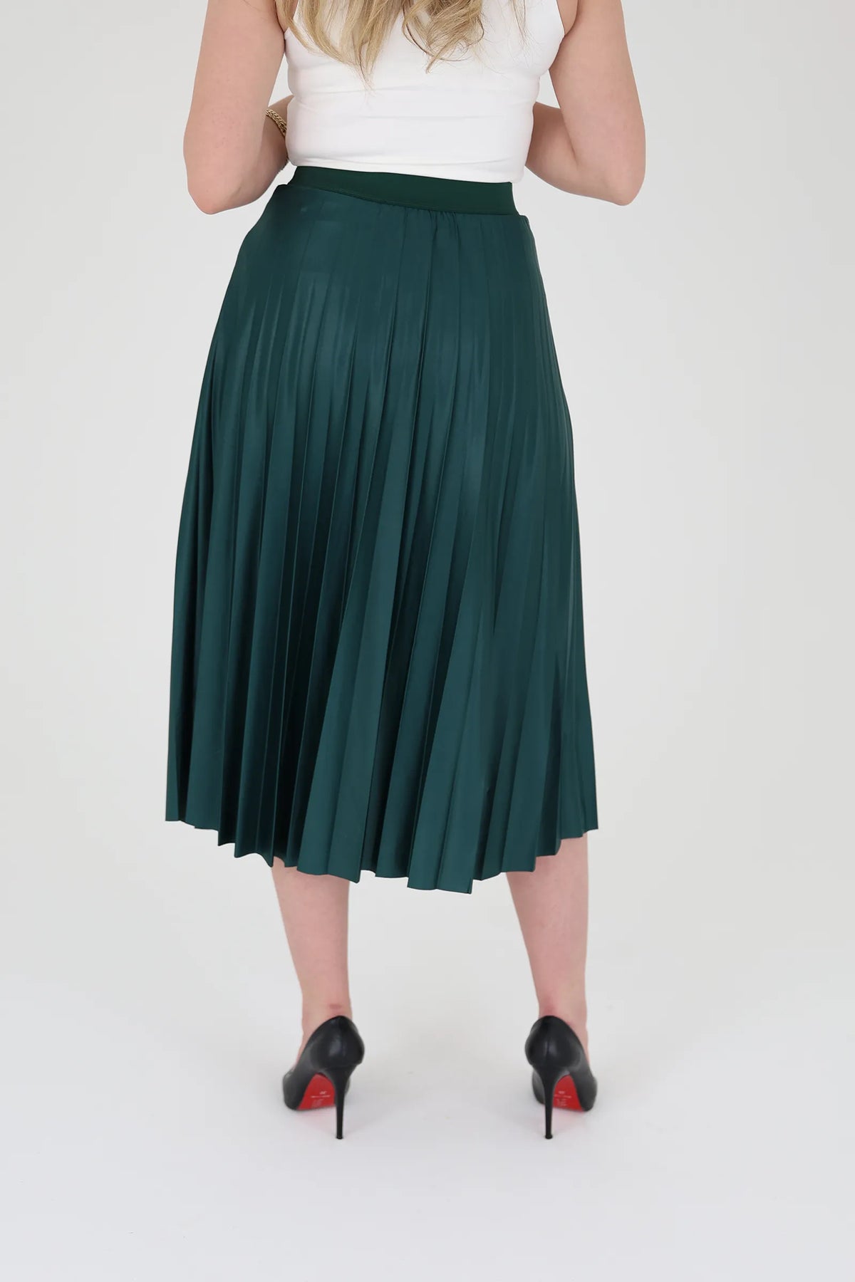 Fund pleated chiffon