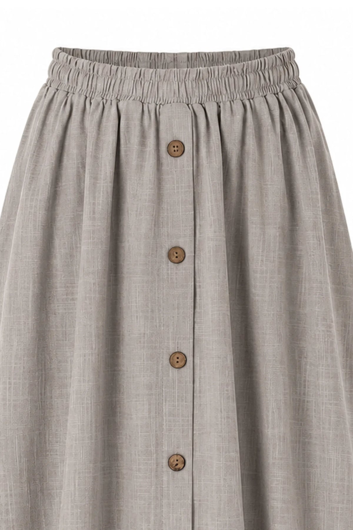 Fund elastic waist midi