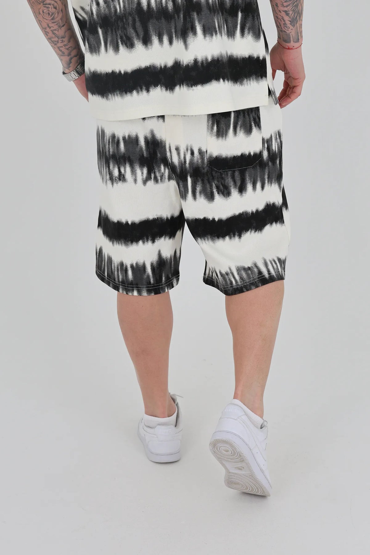 Pantallona relaxed fit printed