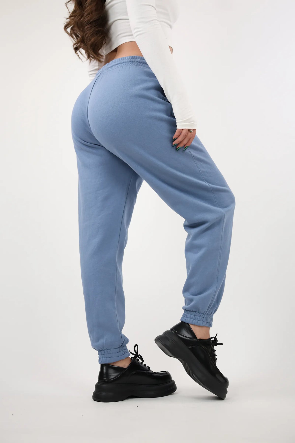 Trenerka elastic waist fleece