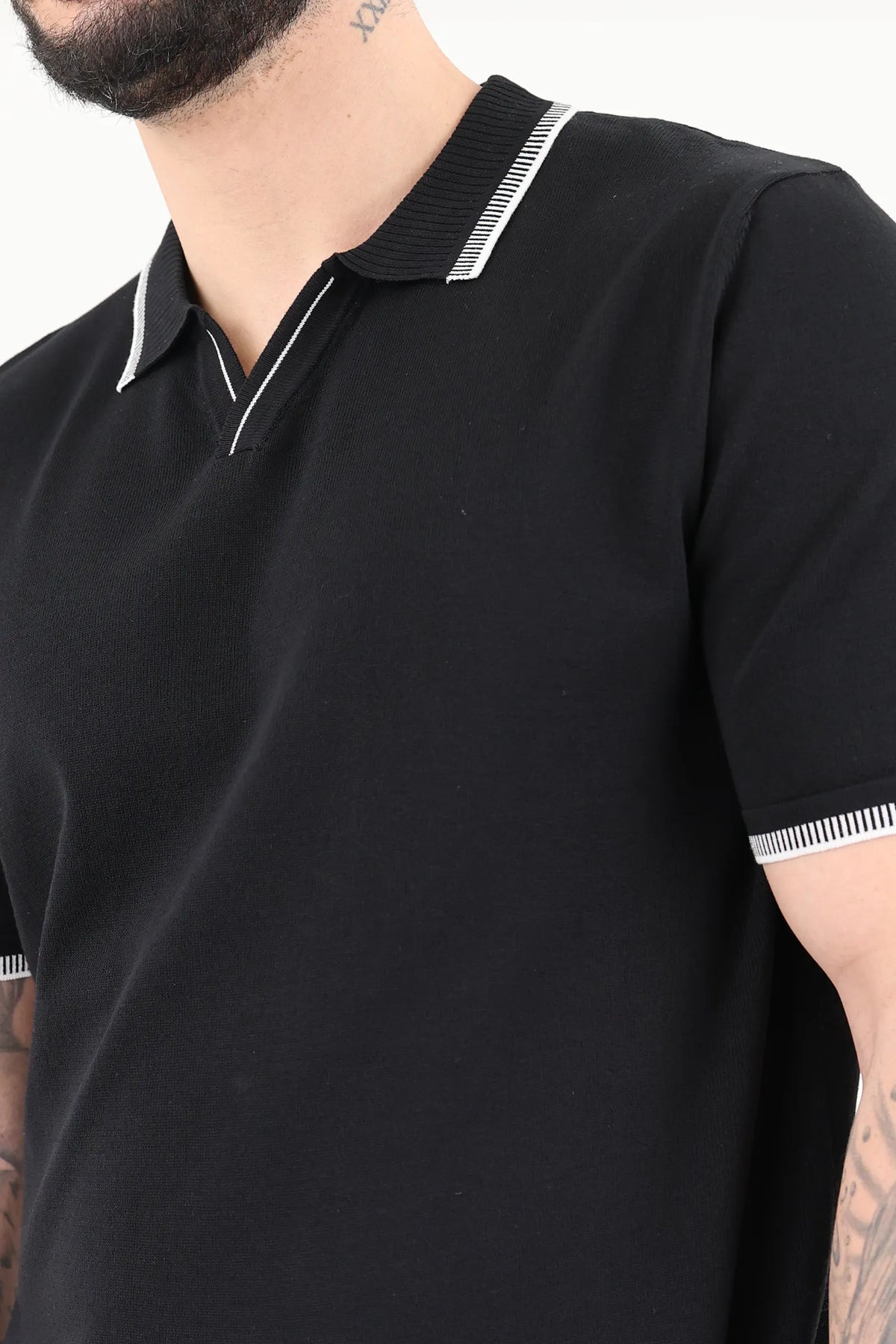 Maice tipped collar