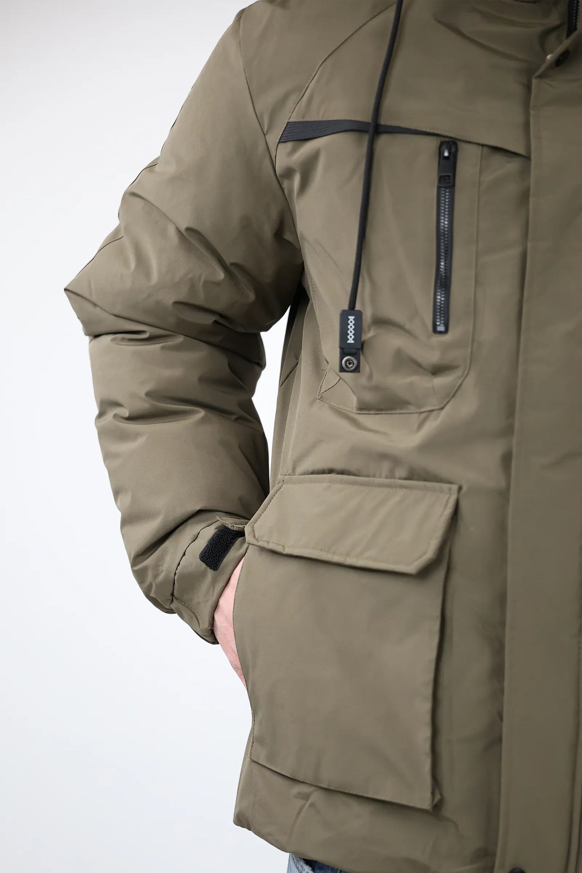 Jakne hooded puffer
