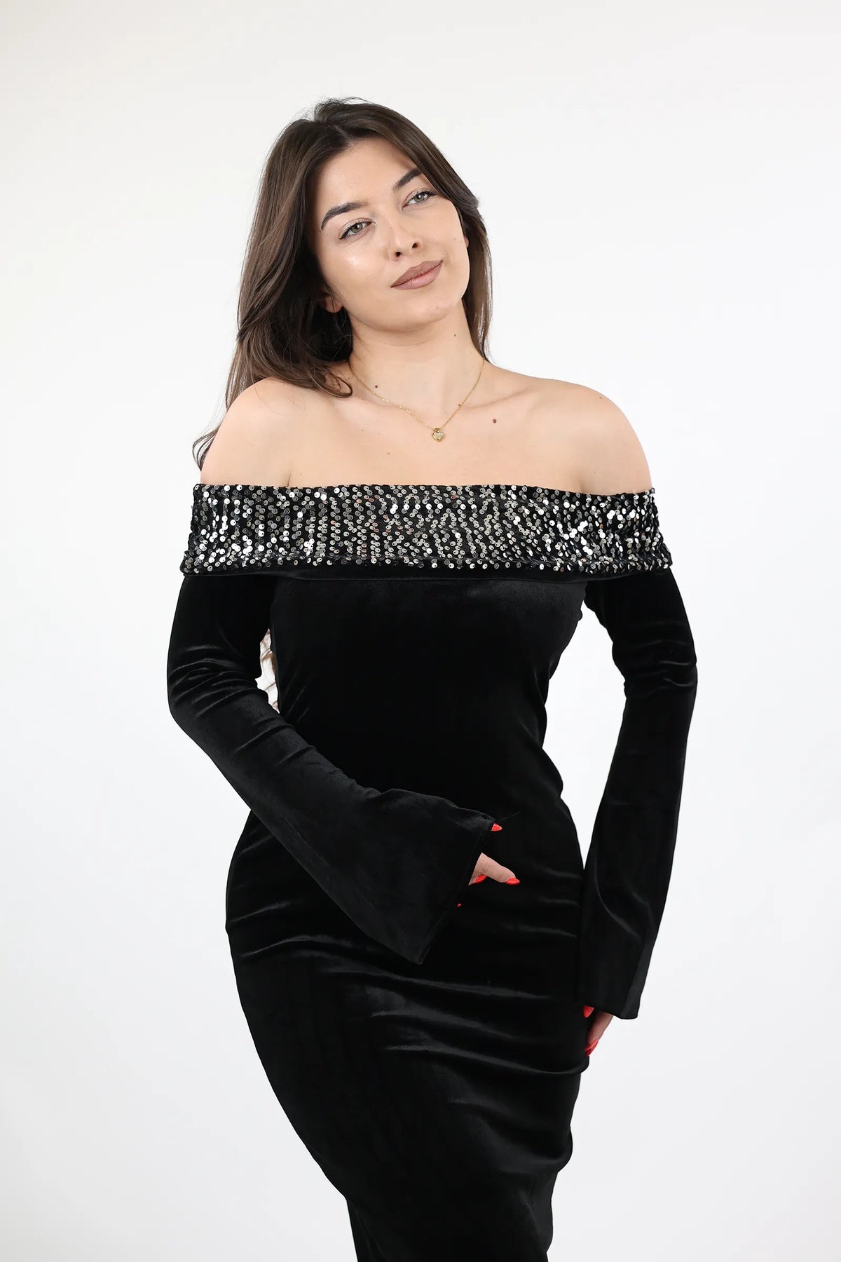 Fustan fishtail formal