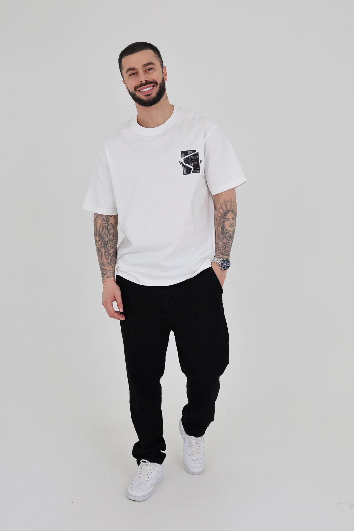 Farmerka flat front