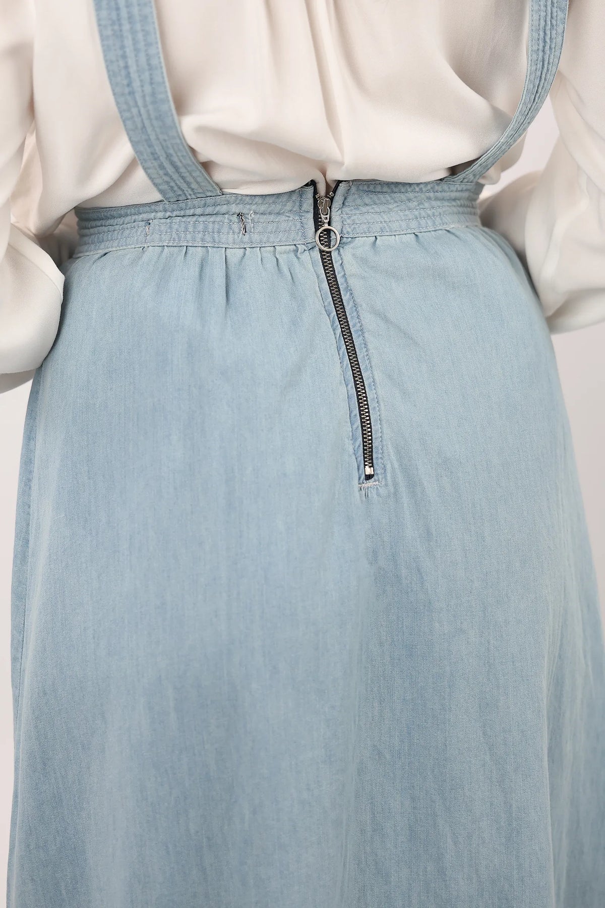 Fustan maxi jeans