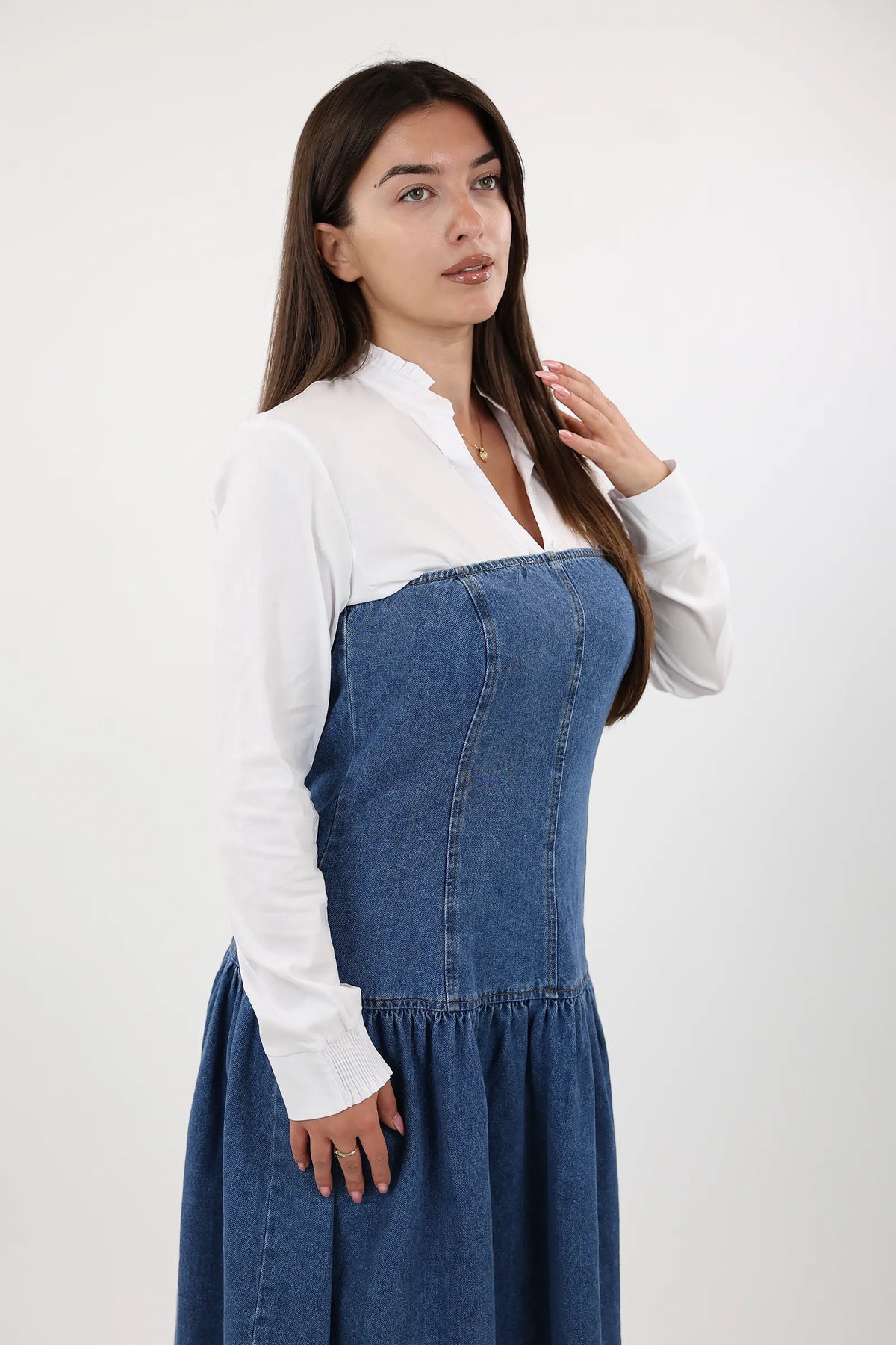 Fustan jeans