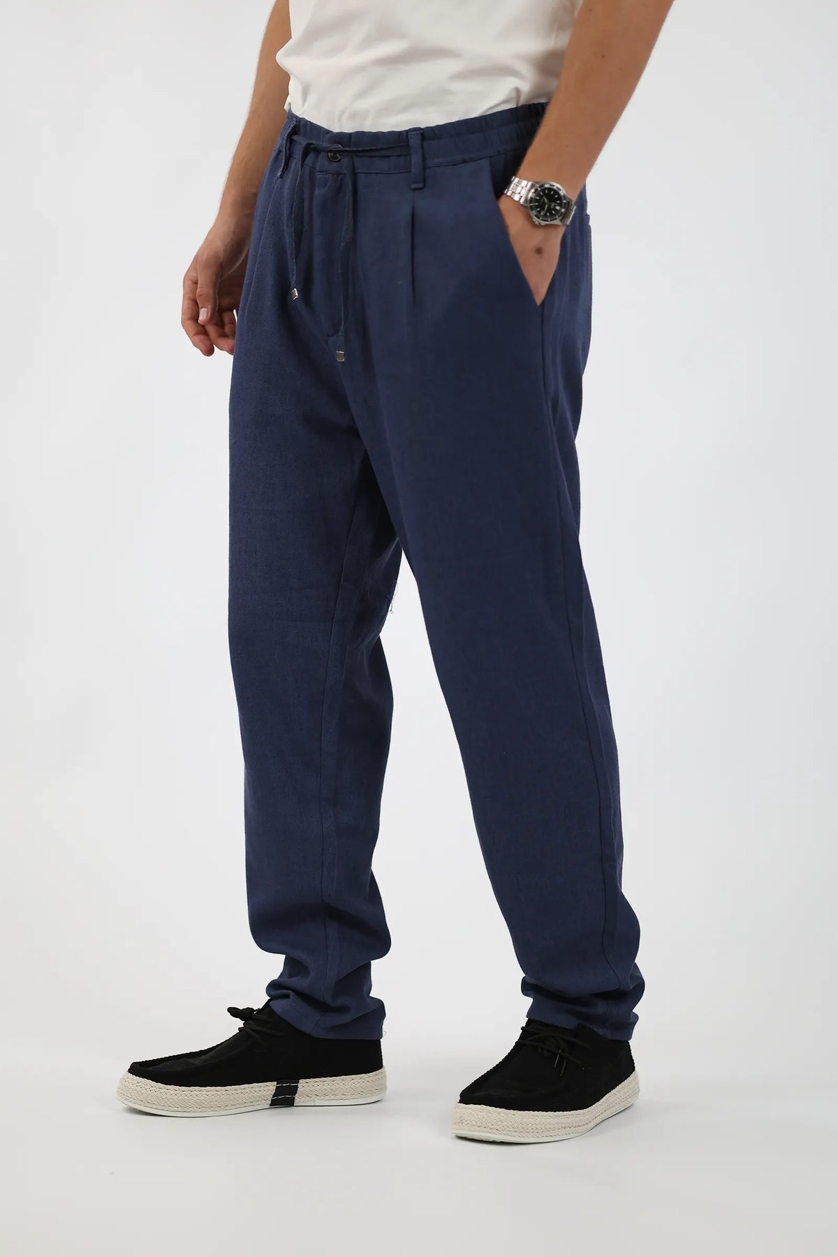 Pantallona relaxed fit