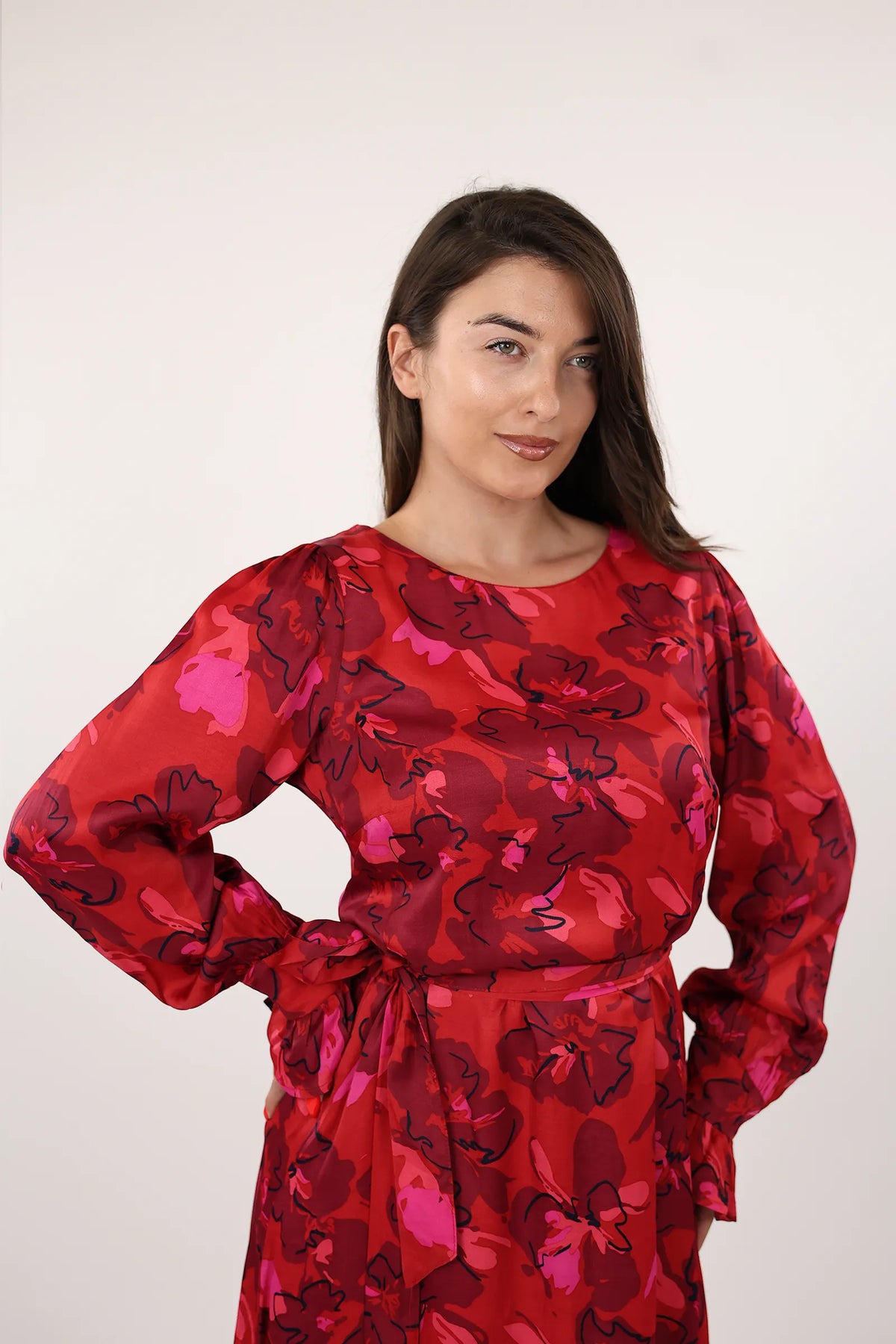 Fustan berry blush