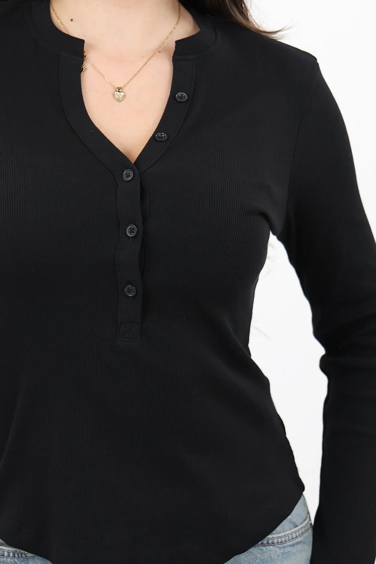 Bluze slim fit henley