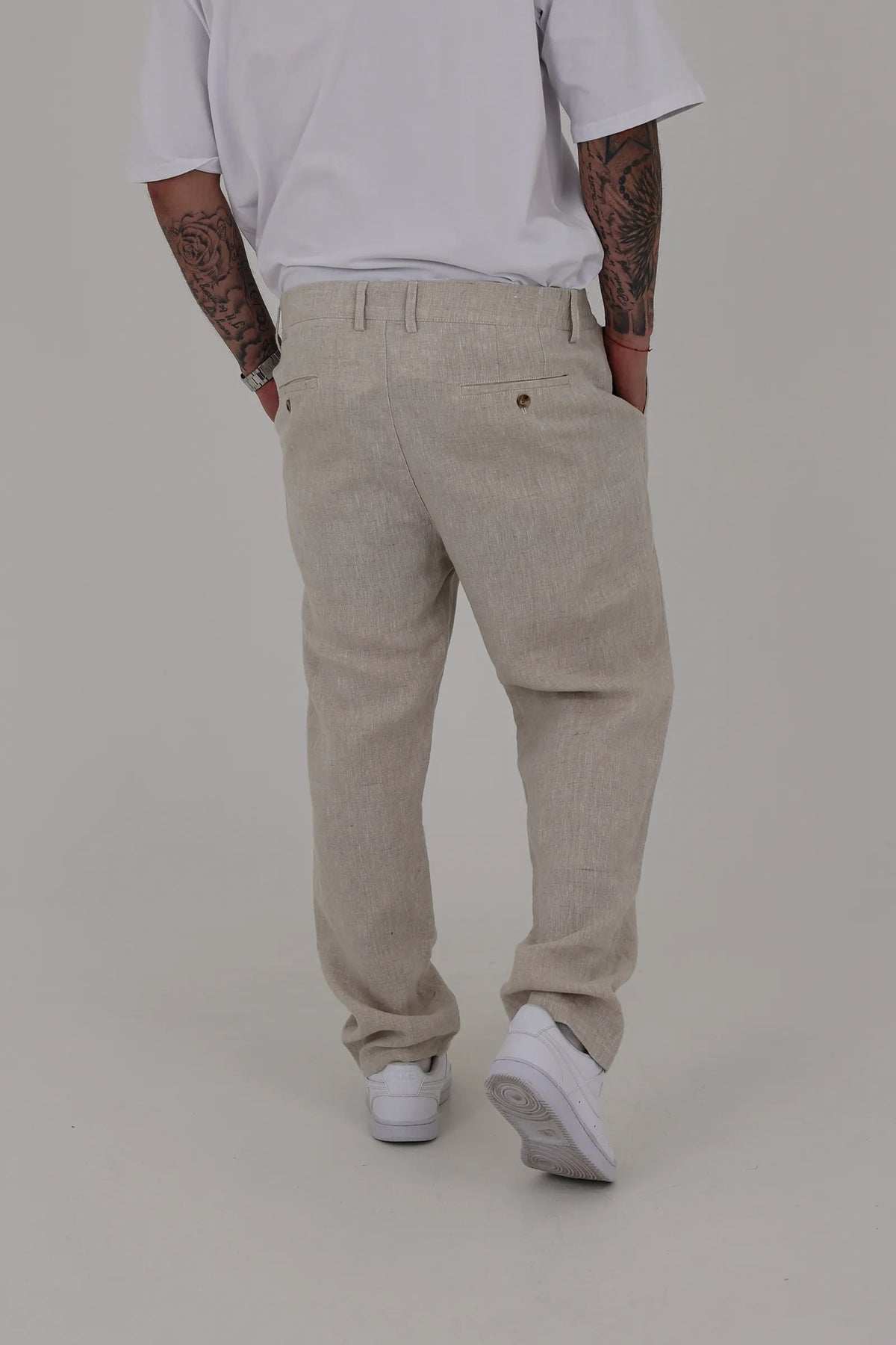 Pantallona linen chinos