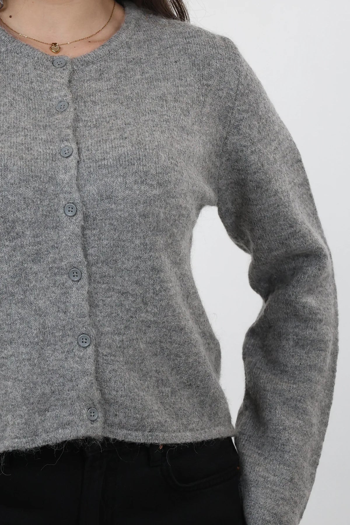 Xhemper button cardigan