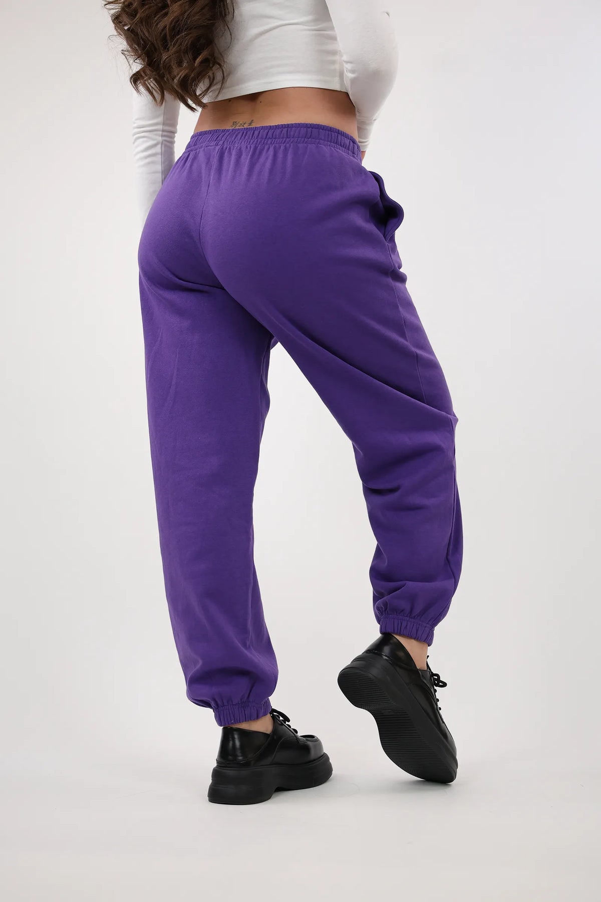 Trenerka elastic waist fleece