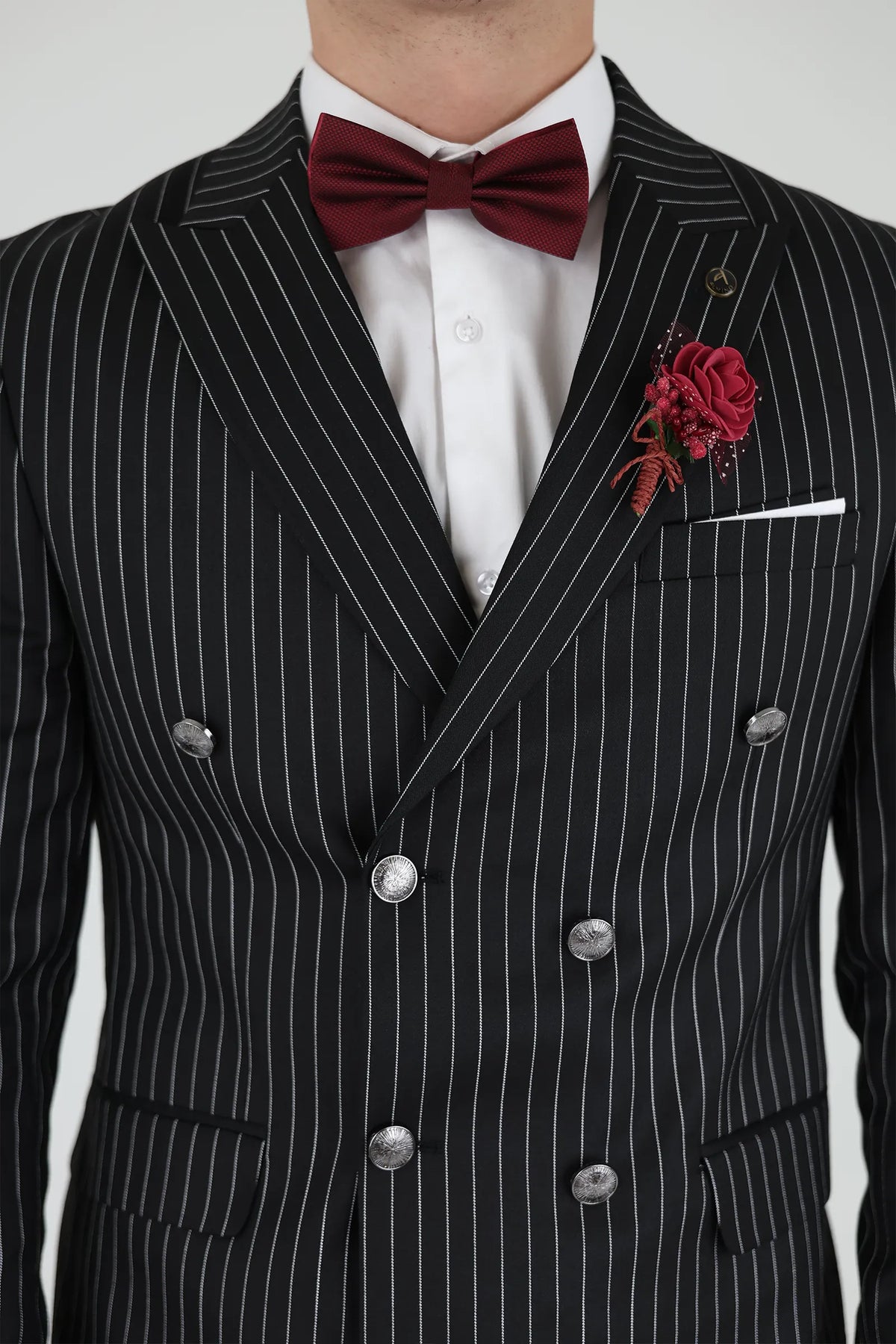 Set pinstripe double