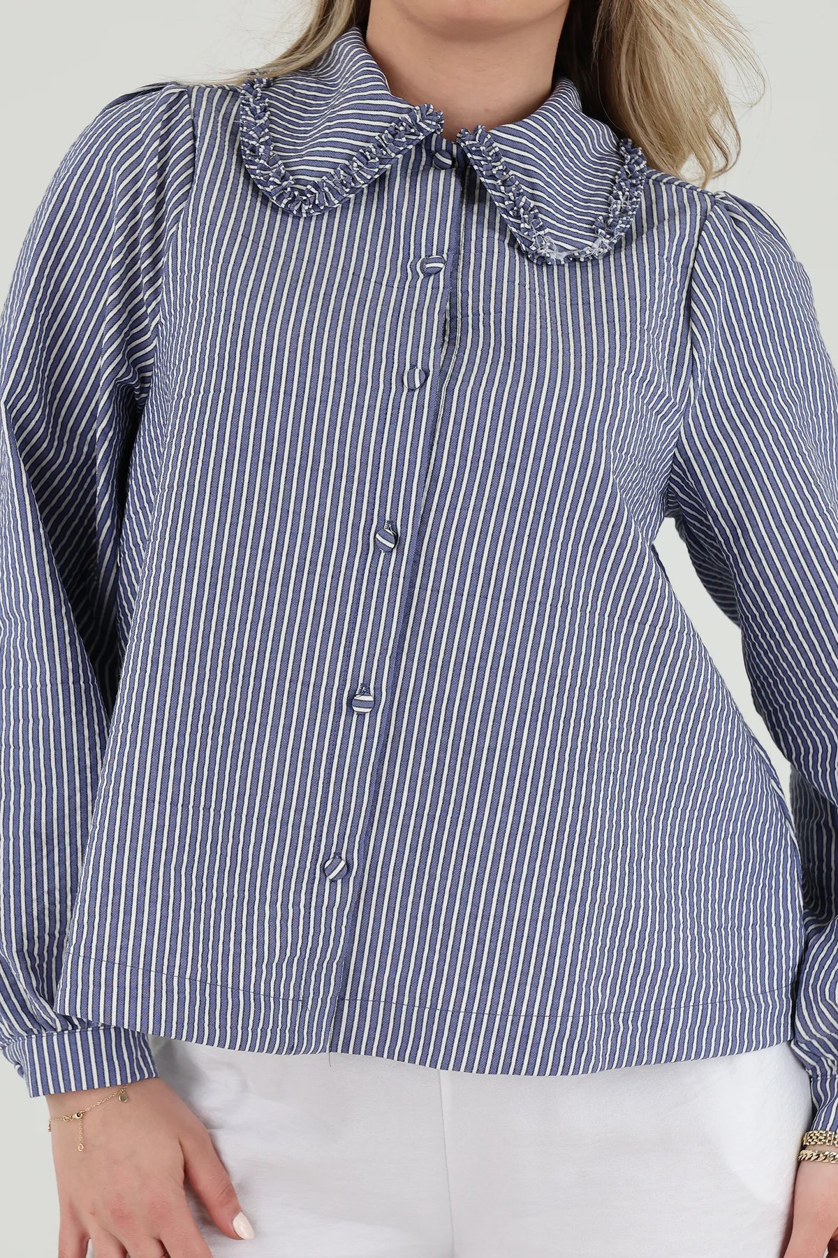 Kemishe striped cotton