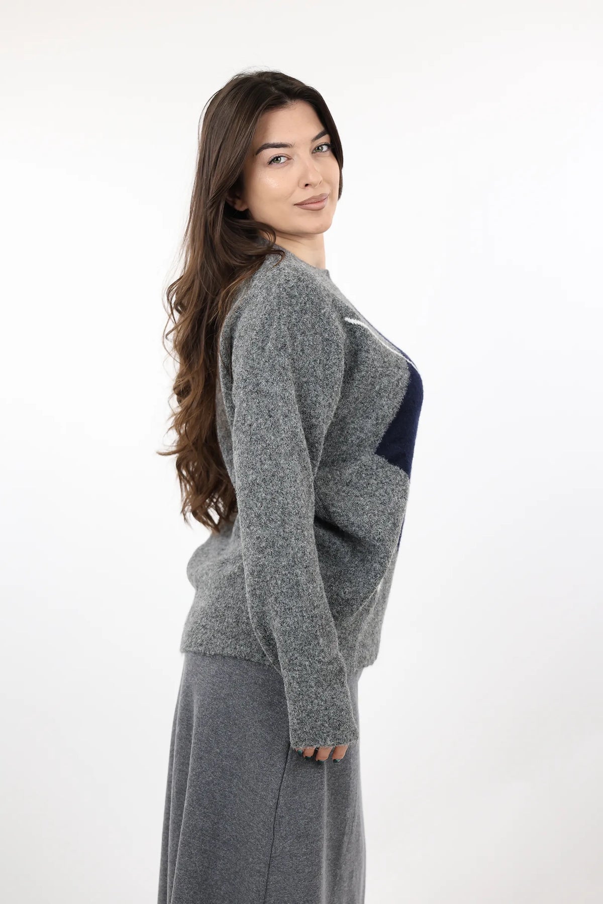 Xhemper soft wool argyle