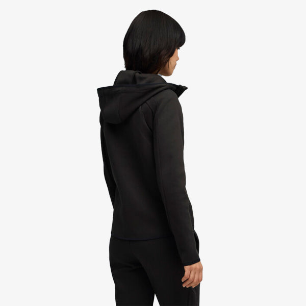 DUKS EVOSTRIPE FULL-ZIP HOODIE WOMEN Black