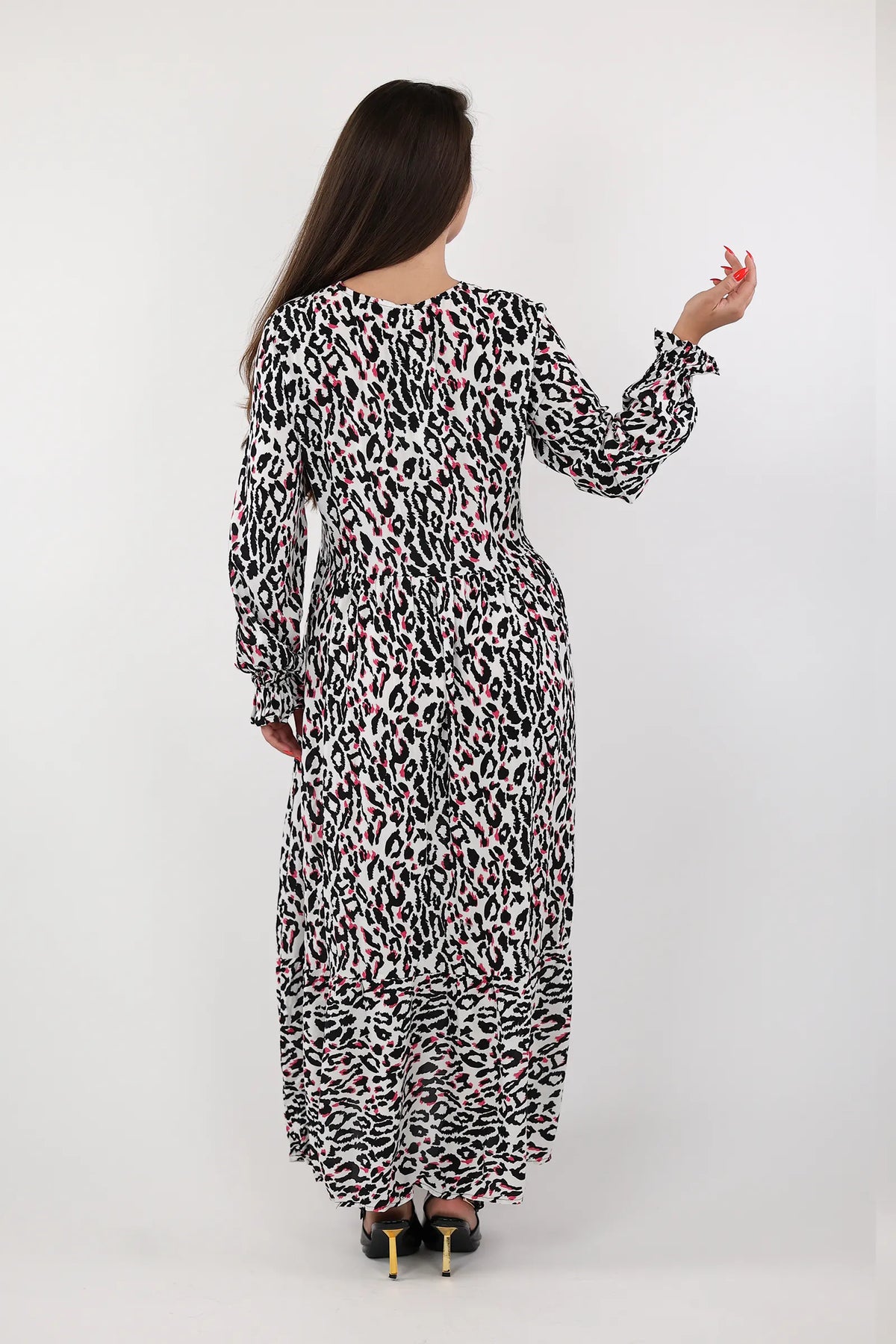 Fustan animal print