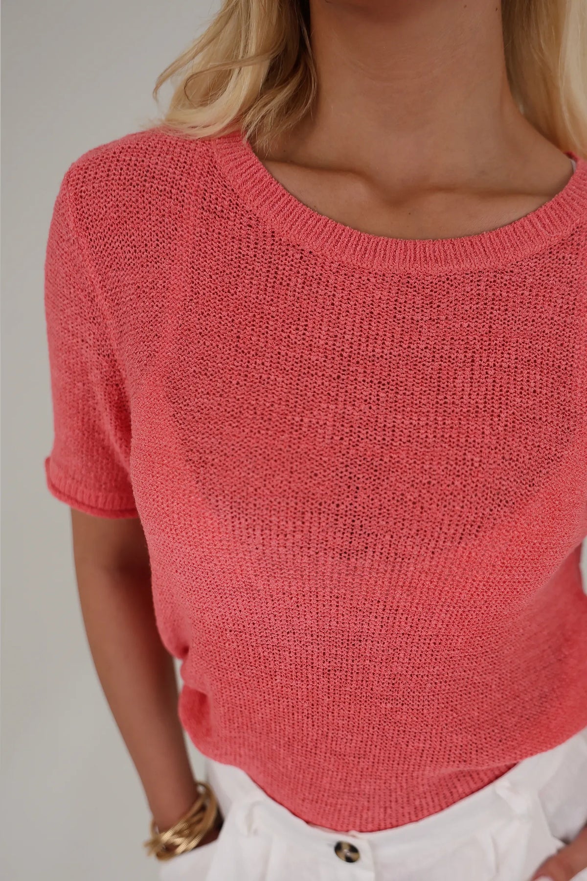 Maice open knit