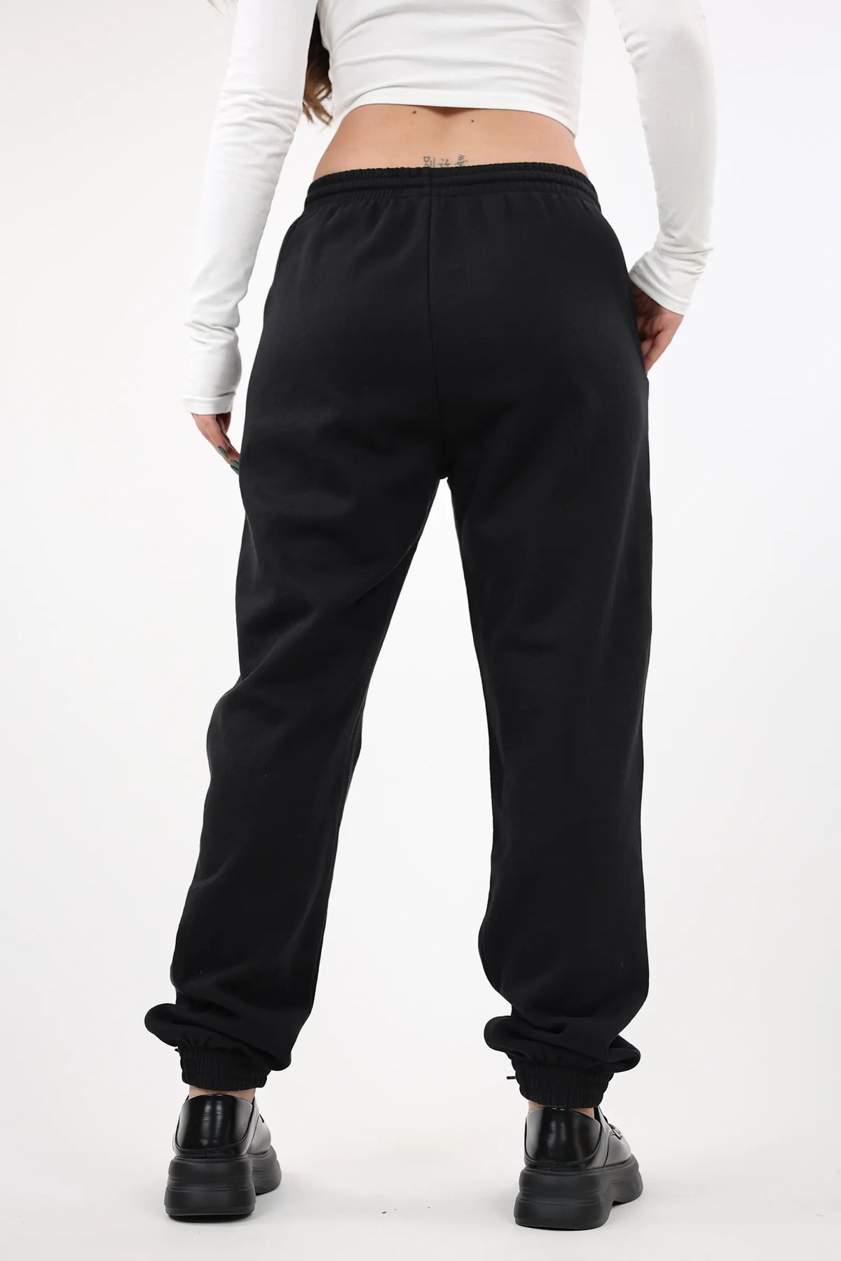 Trenerka elastic waist fleece