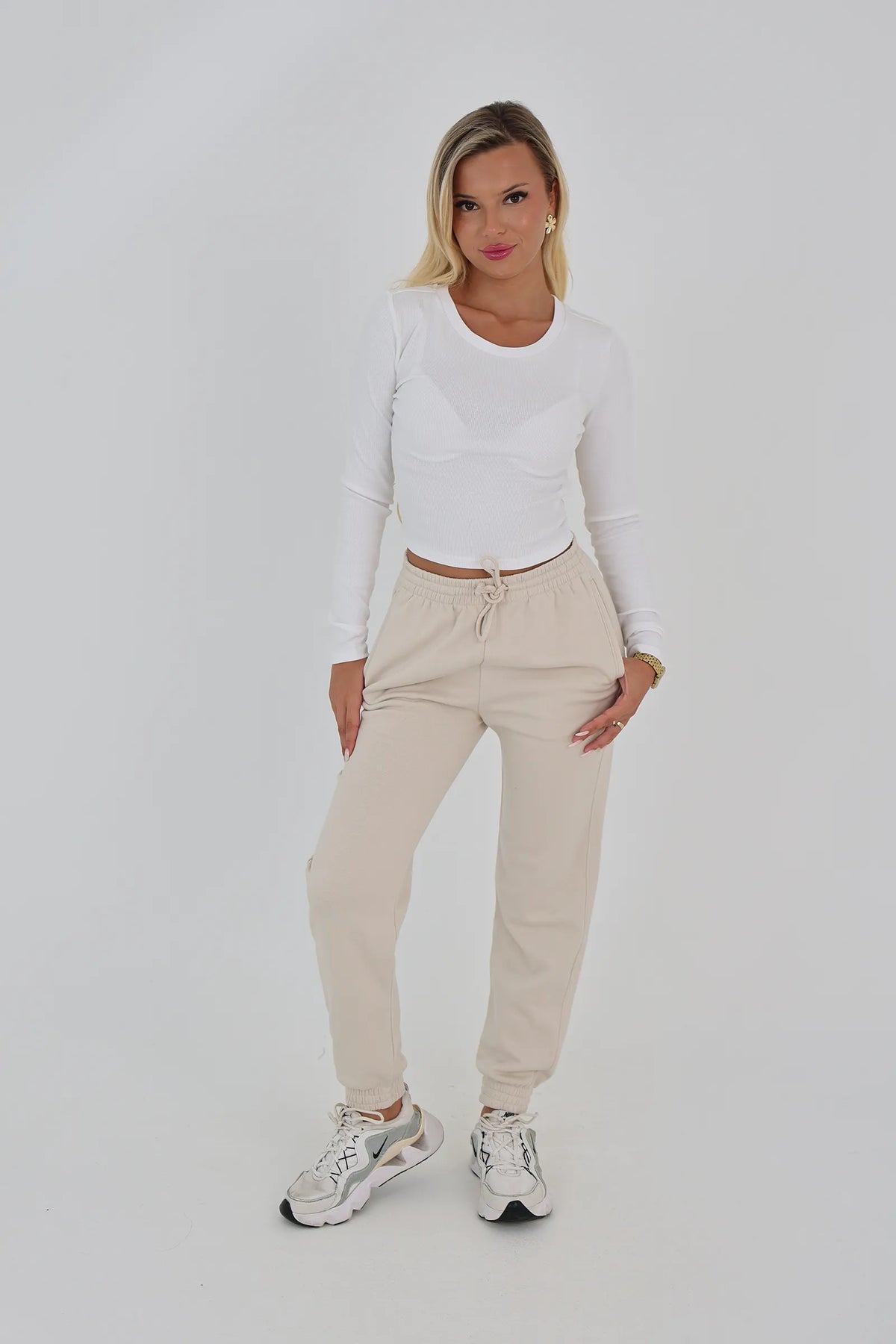 Bluze crewneck crop
