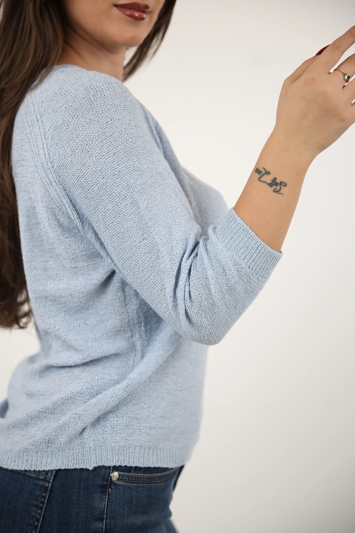Xhemper sleeve knit
