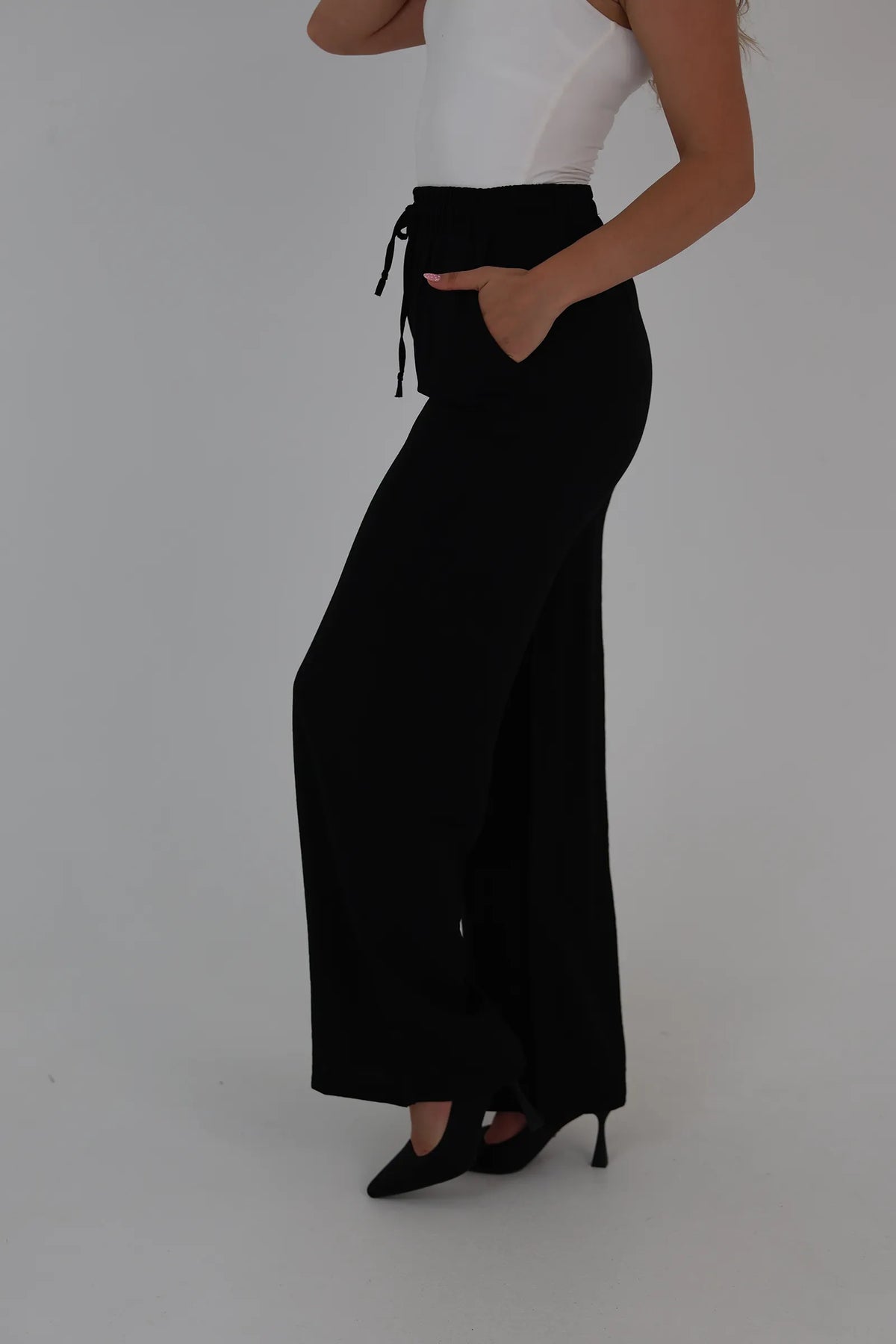 Pantallona waist linen