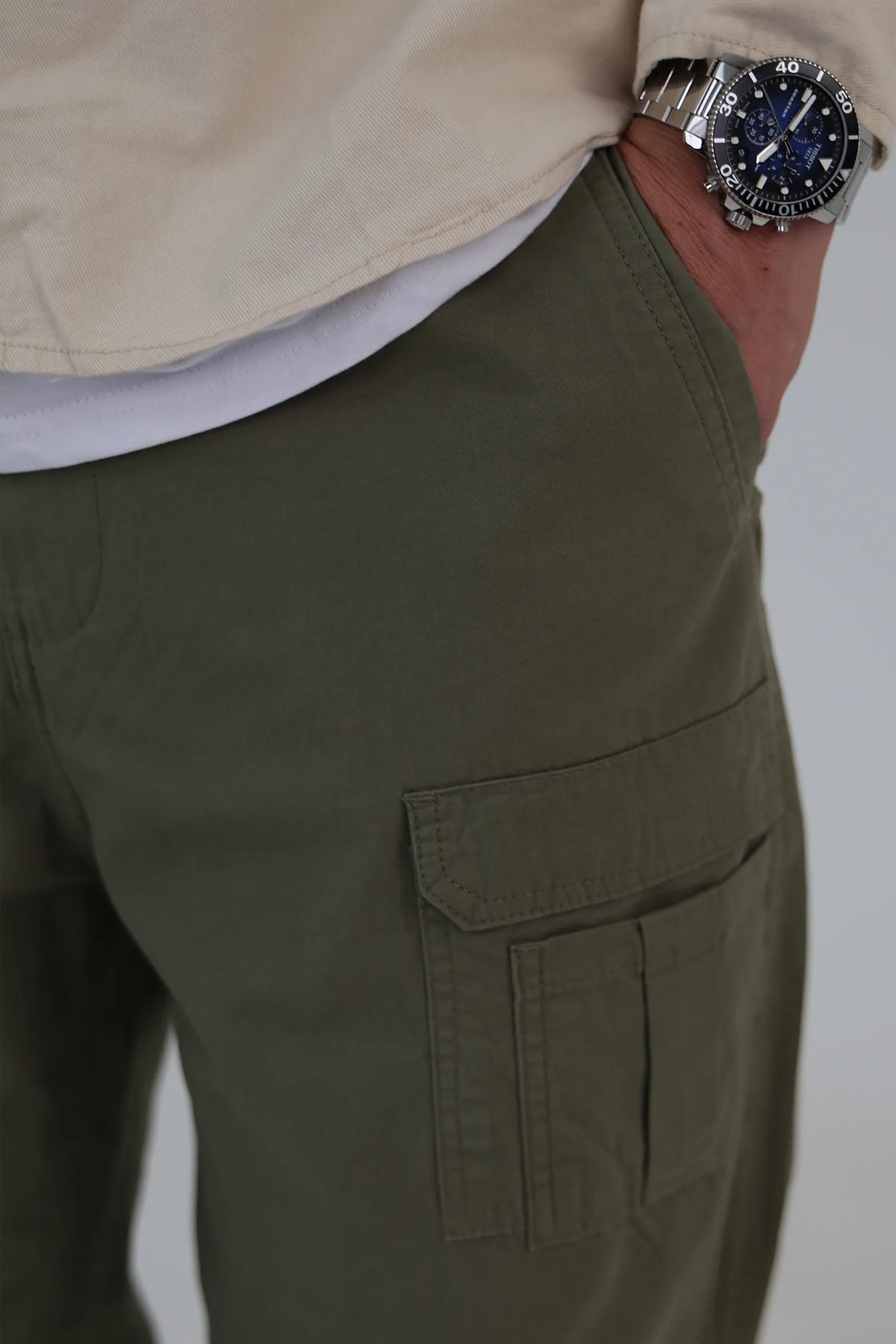 Pantallona  slim cargo
