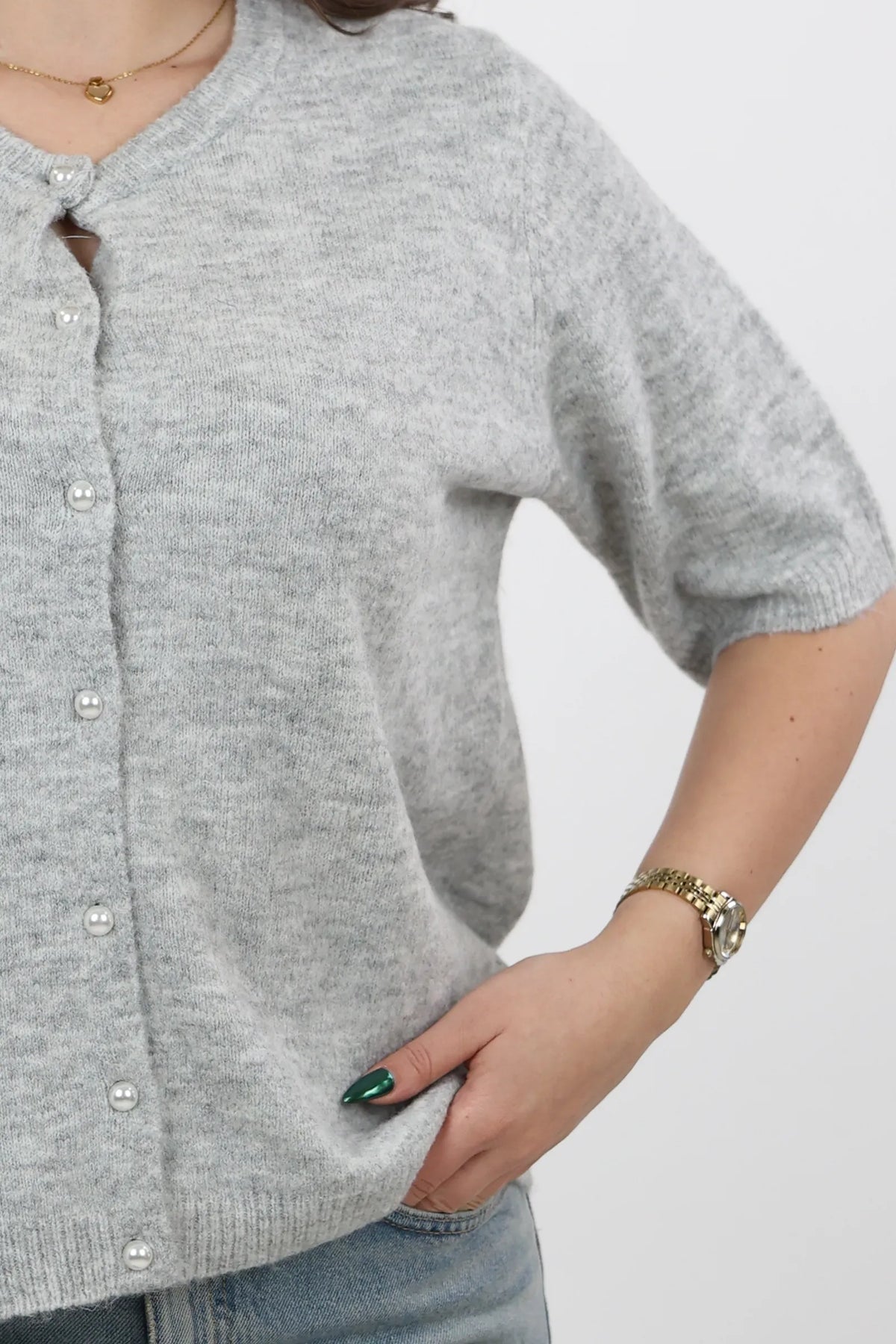 Maice button-down top