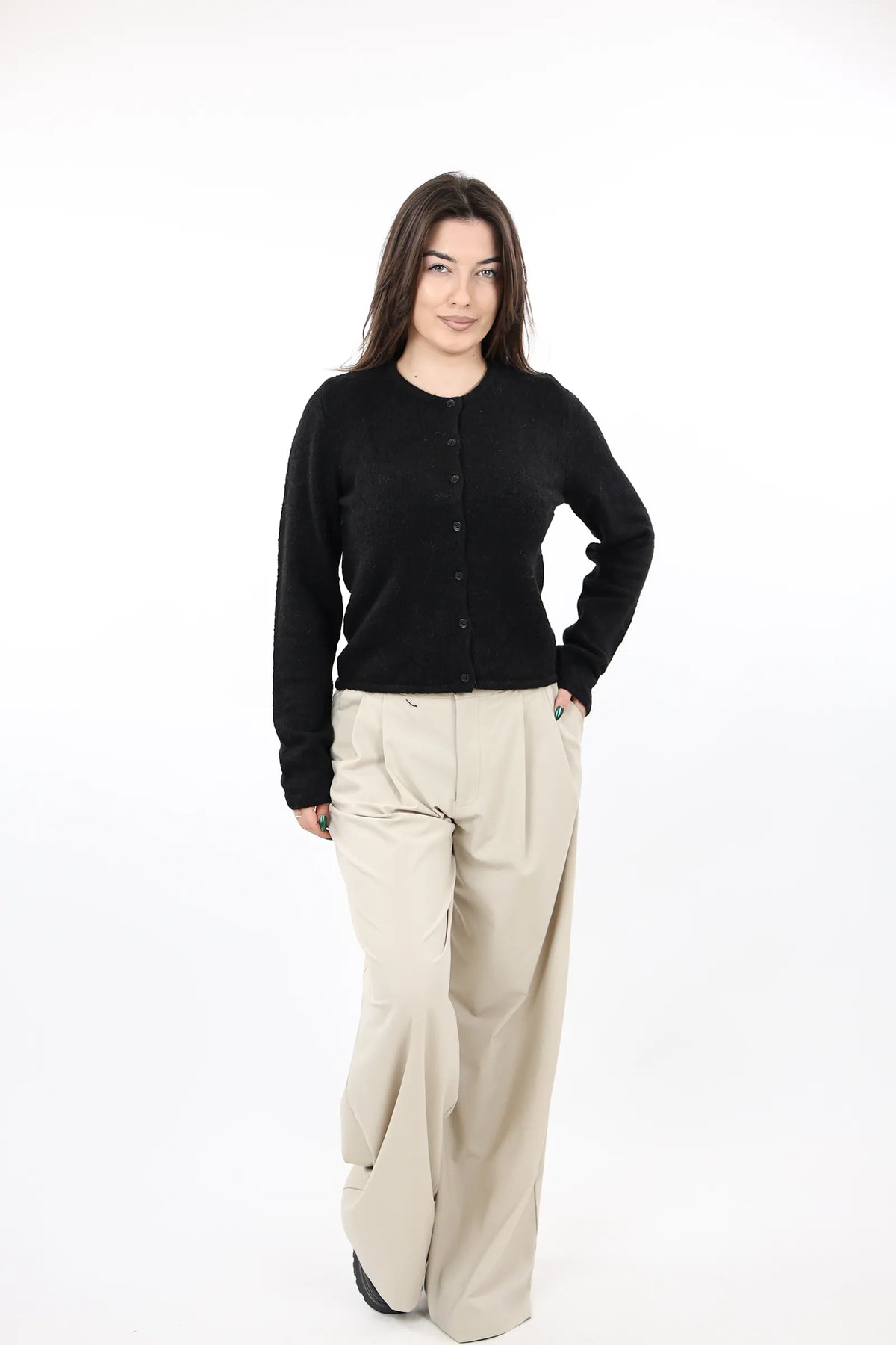 Xhemper button cardigan