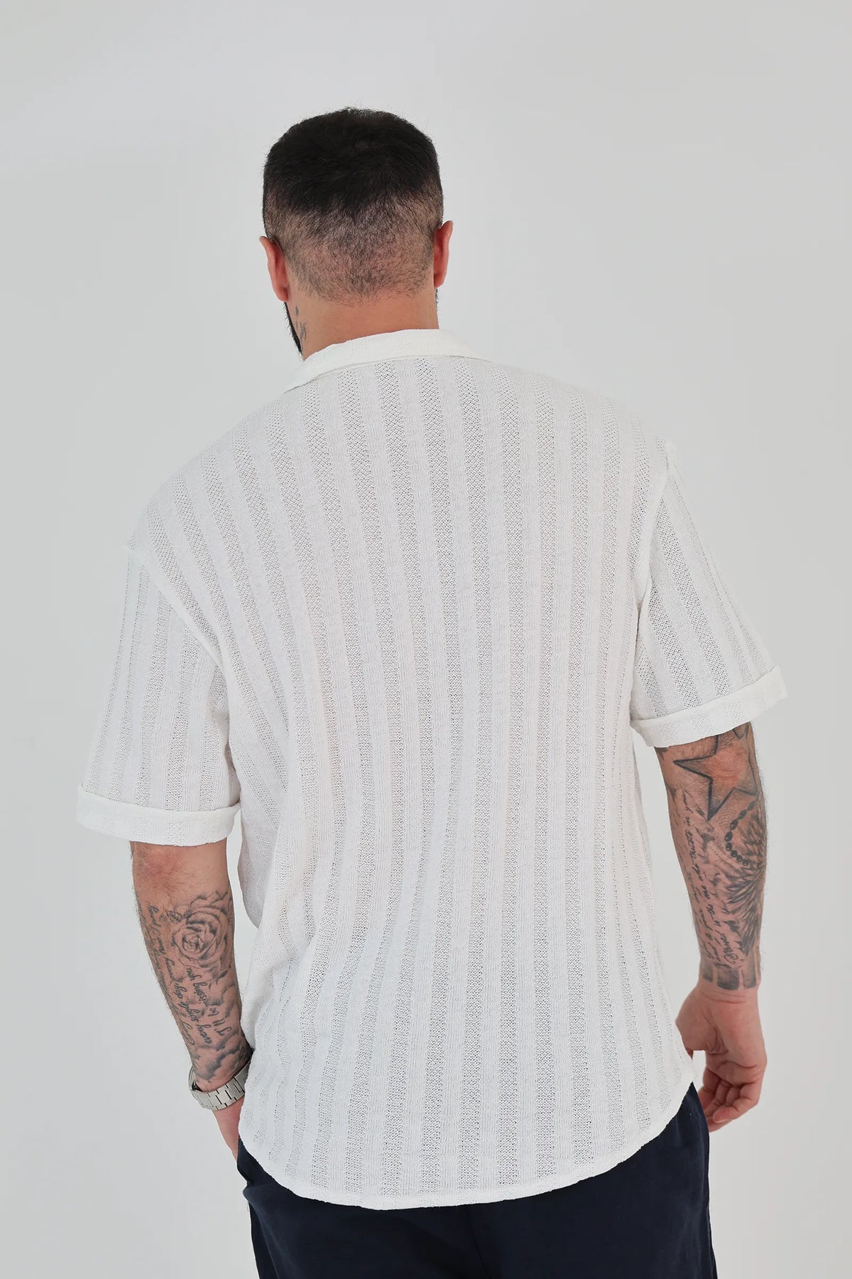 Kemishe sheer stripe