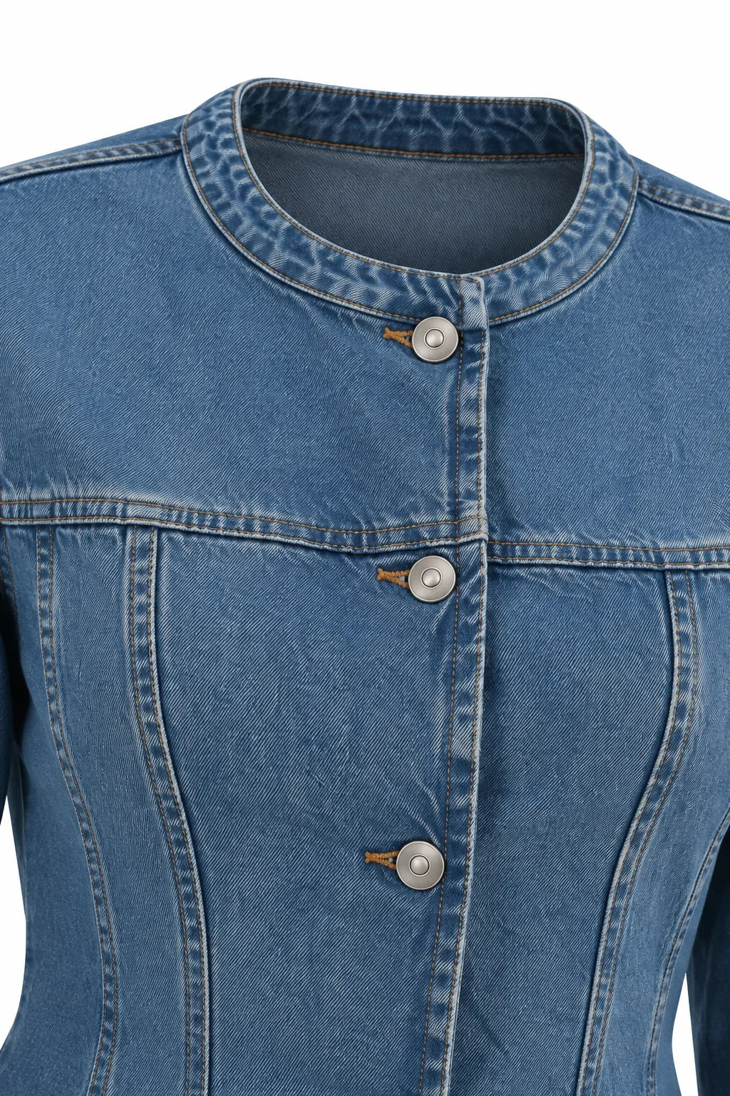 Jakne denim asymmetric