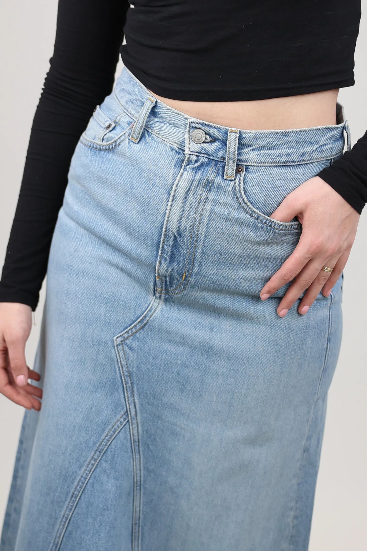 Fund 90s style long denim
