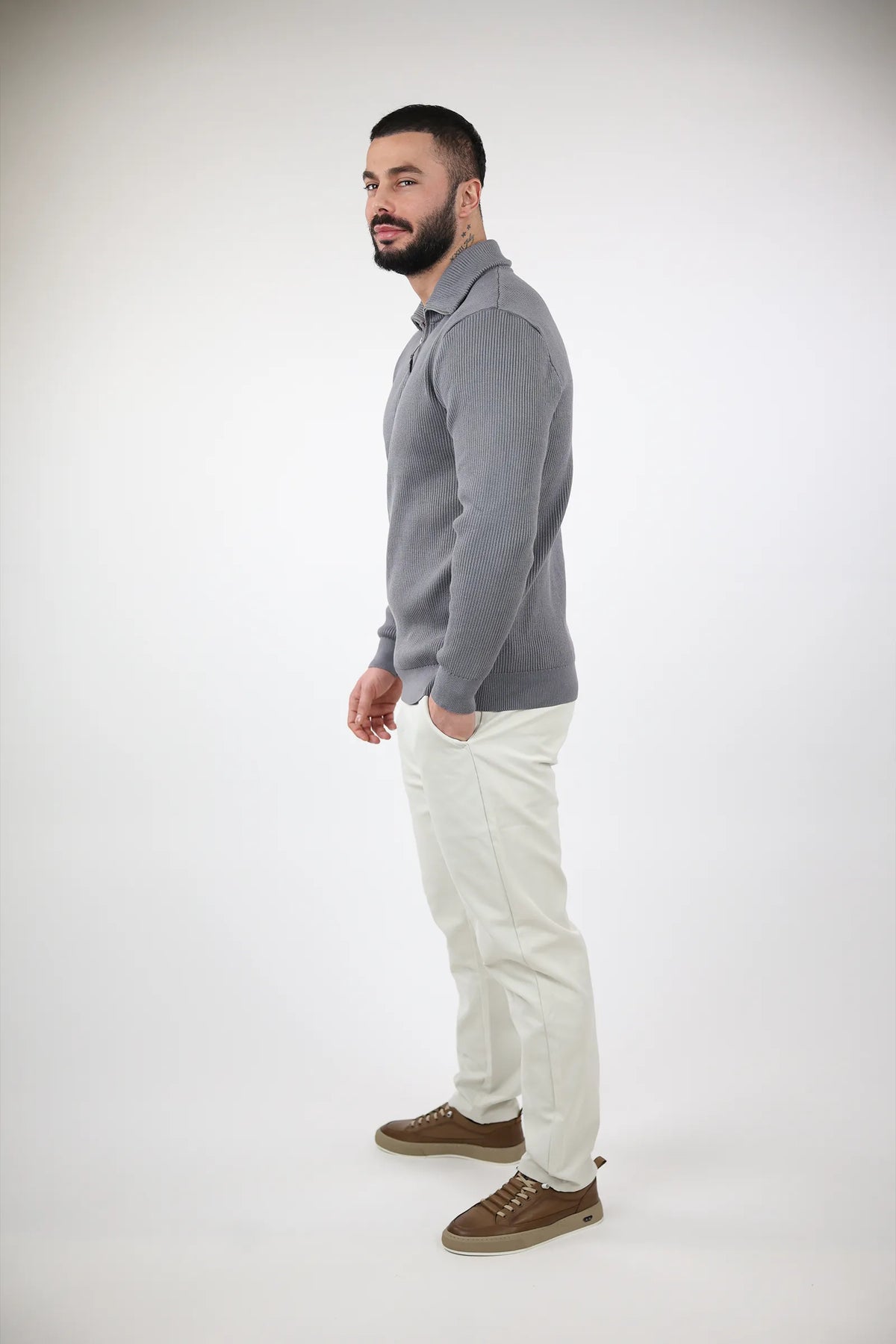 Pantallona slim fit chino