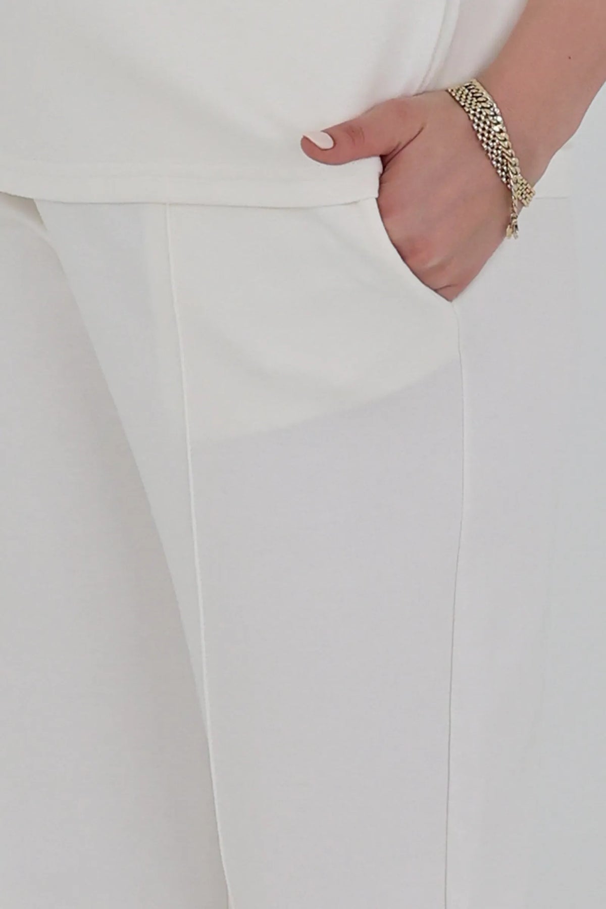 Trenerka wide leg joggers