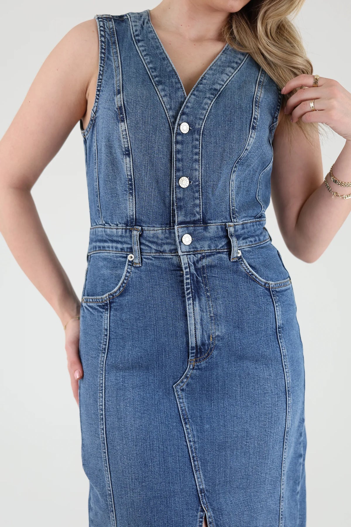 Fustan jeans