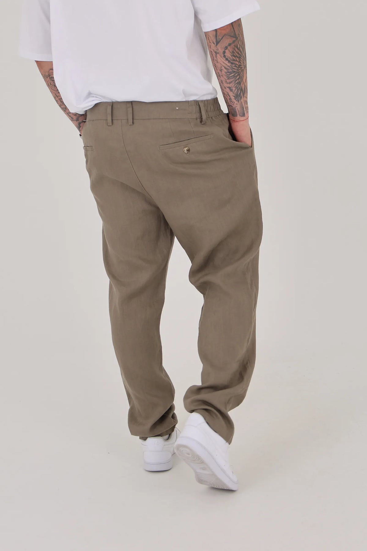 Pantallona linen chinos